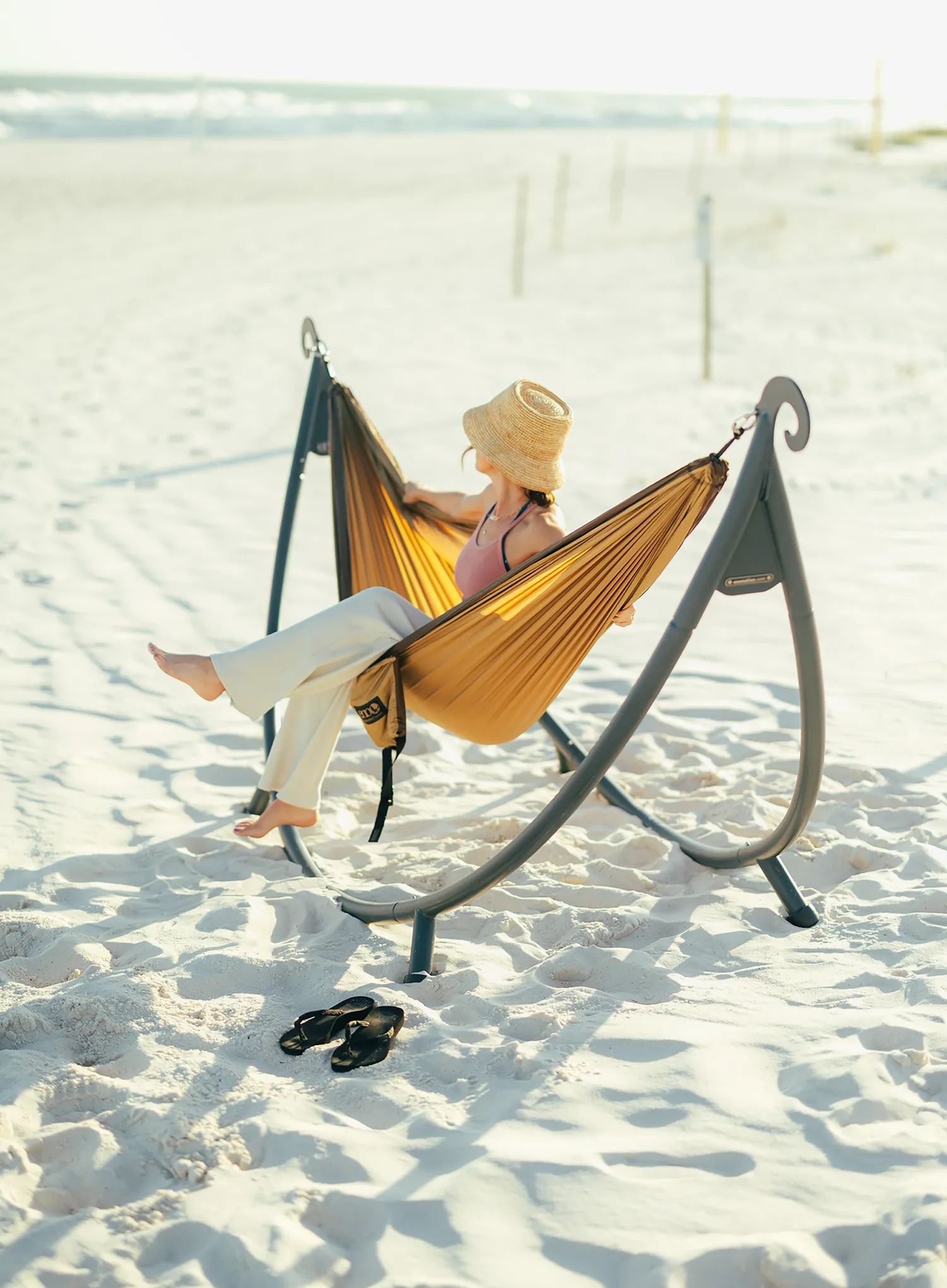 Viseča mreža ENO DoubleNest Hammock - chocolate/latte