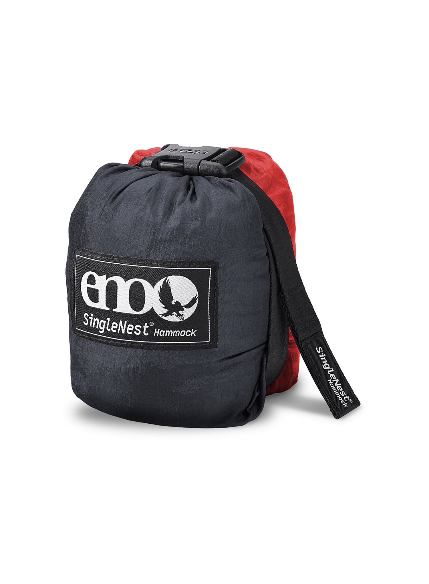 Viseča mreža ENO SingleNest Hammock - charcoal/red