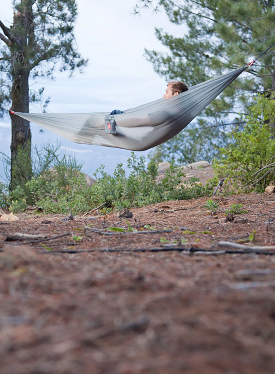 Viseča mreža Grand Trunk Nano Hammock - grey