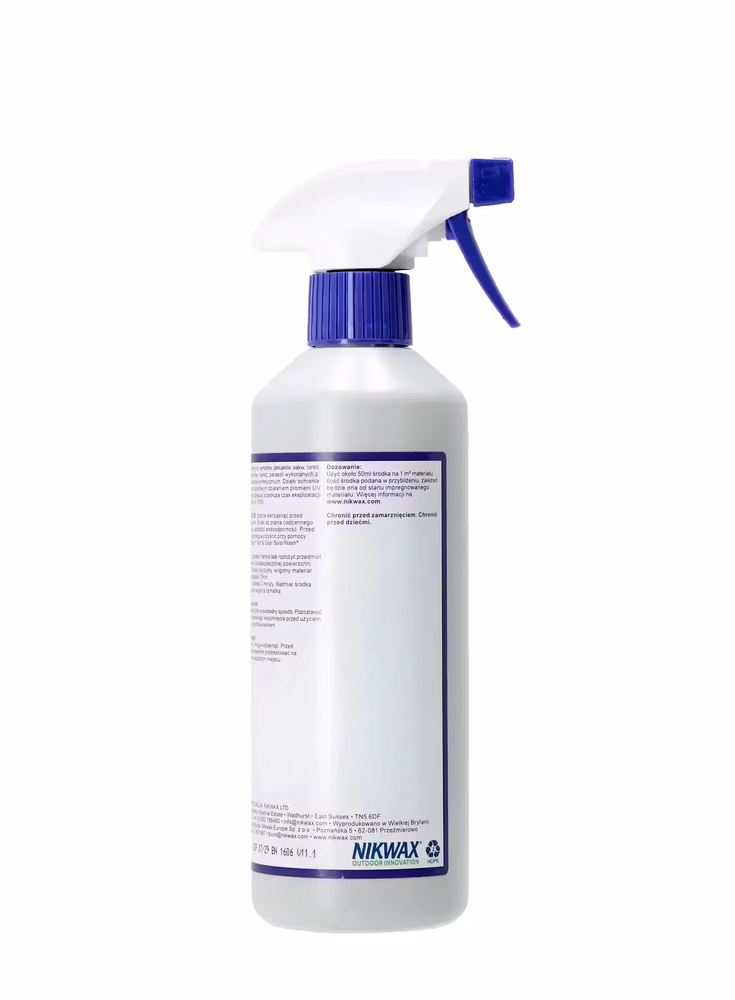 Impregnacijsko sredstvo za šotor Nikwax Tent&Gear SolarProof 500 ml