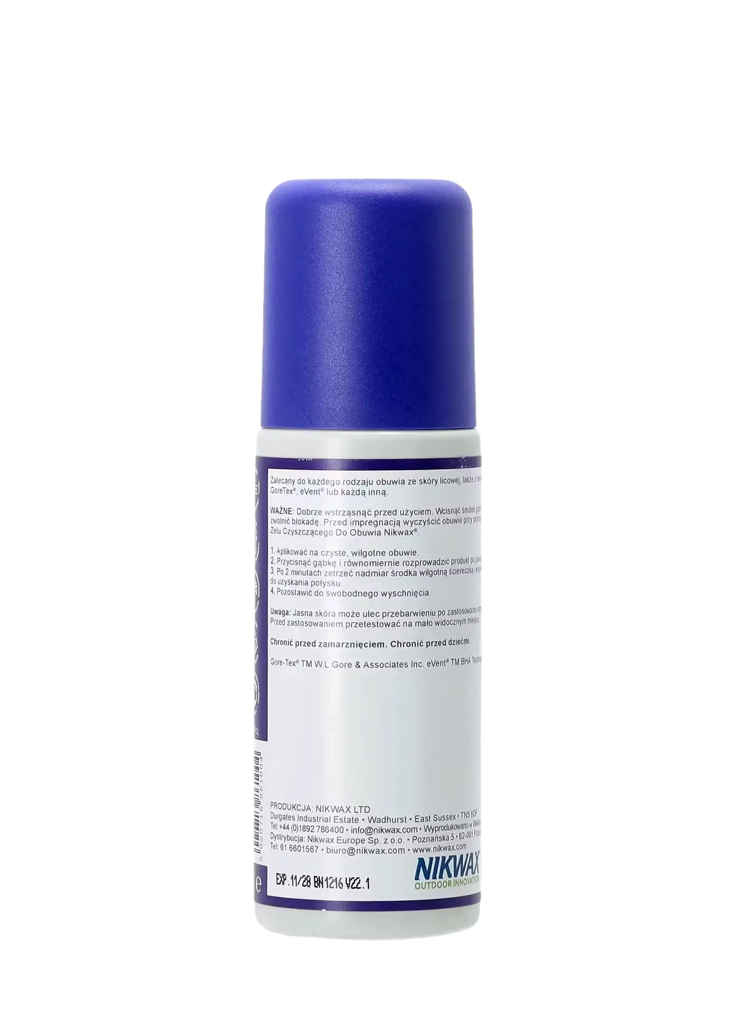 Loščilo za čevlje Nikwax Conditioner For Leather 125 ml