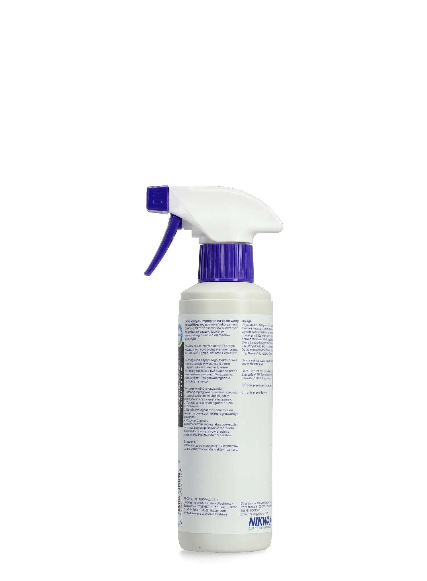 Impregnacijsko sredstvo Nikwax Leather Restorer Spray-On 300 ml