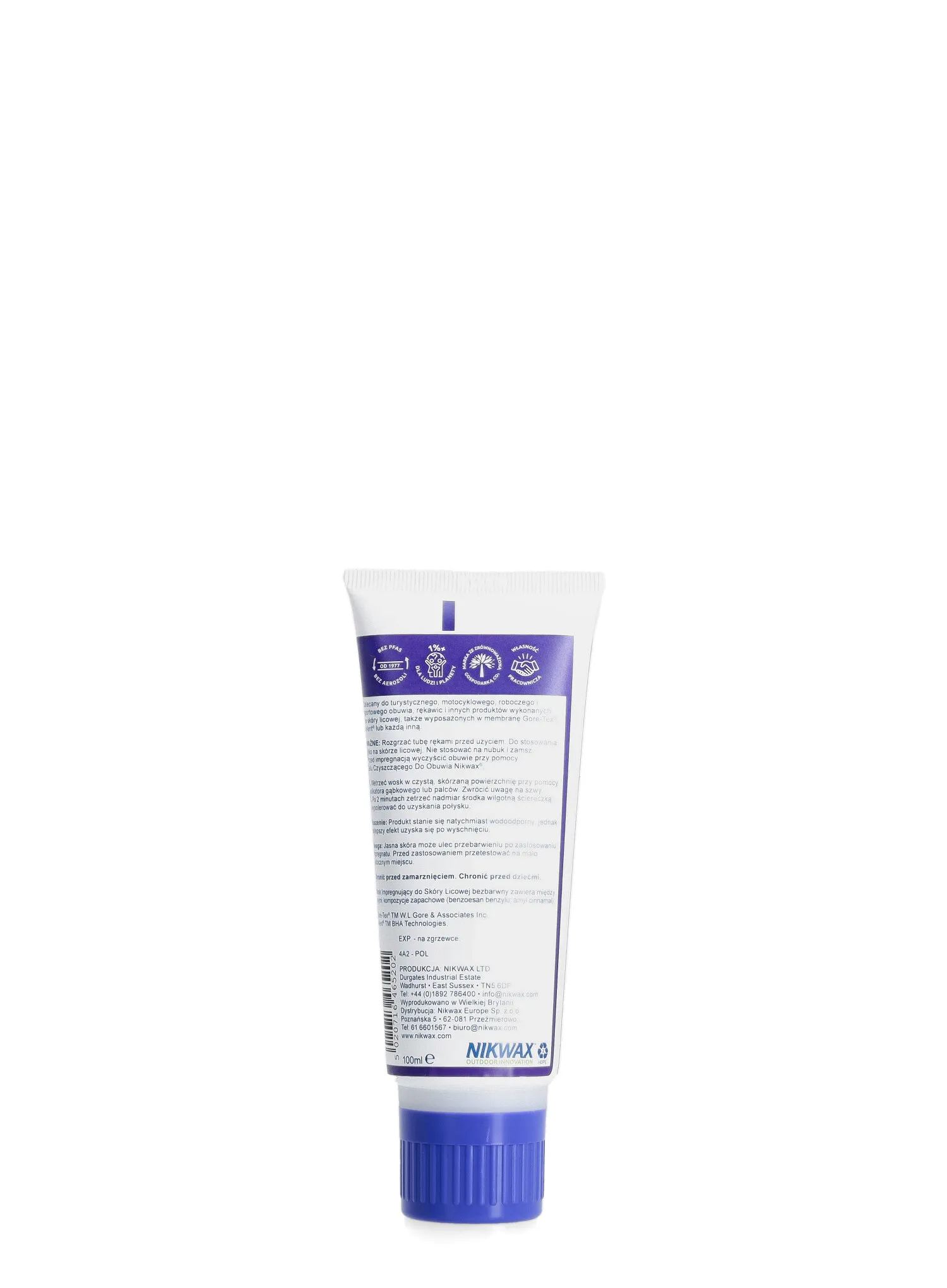 Vosek za čevlje Nikwax Waterproofing wax for leather 100 ml - clear
