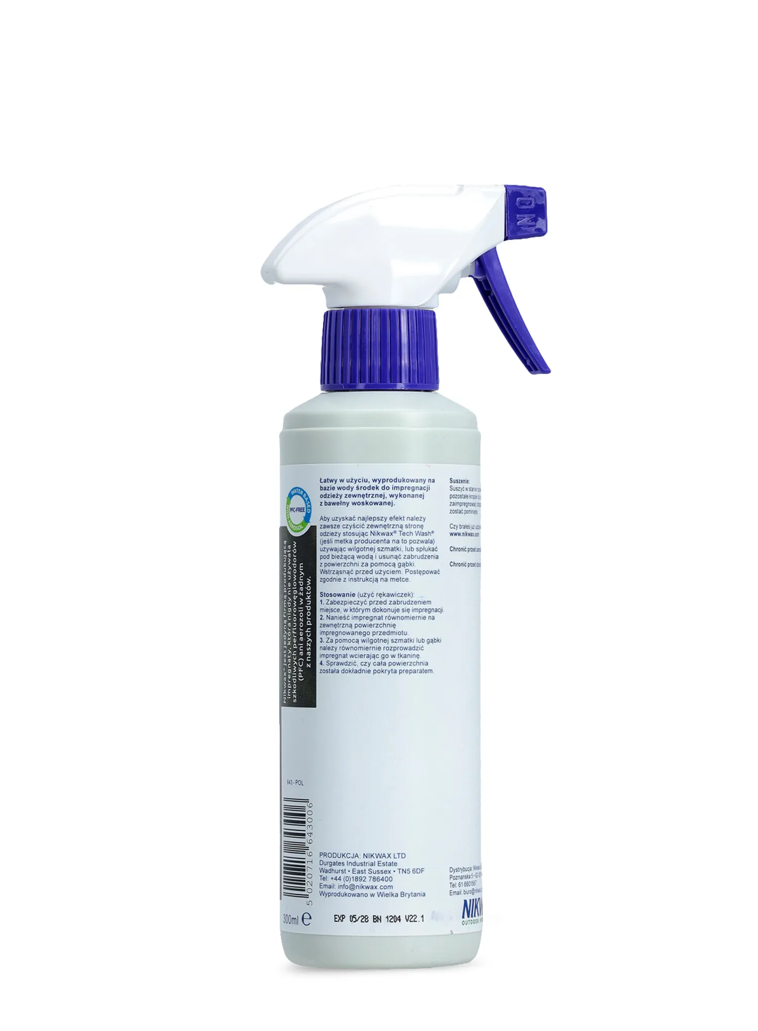 Impregnacija Nikwax Wax Cotton Proof 300ml