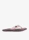Ženske japonke Gumbies Islander Flip-Flops - palm leaf pink