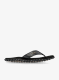 Japonke Gumbies Vegovert Flip-Flops - black