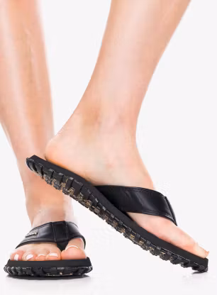 Japonke Gumbies Vegovert Flip-Flops - black