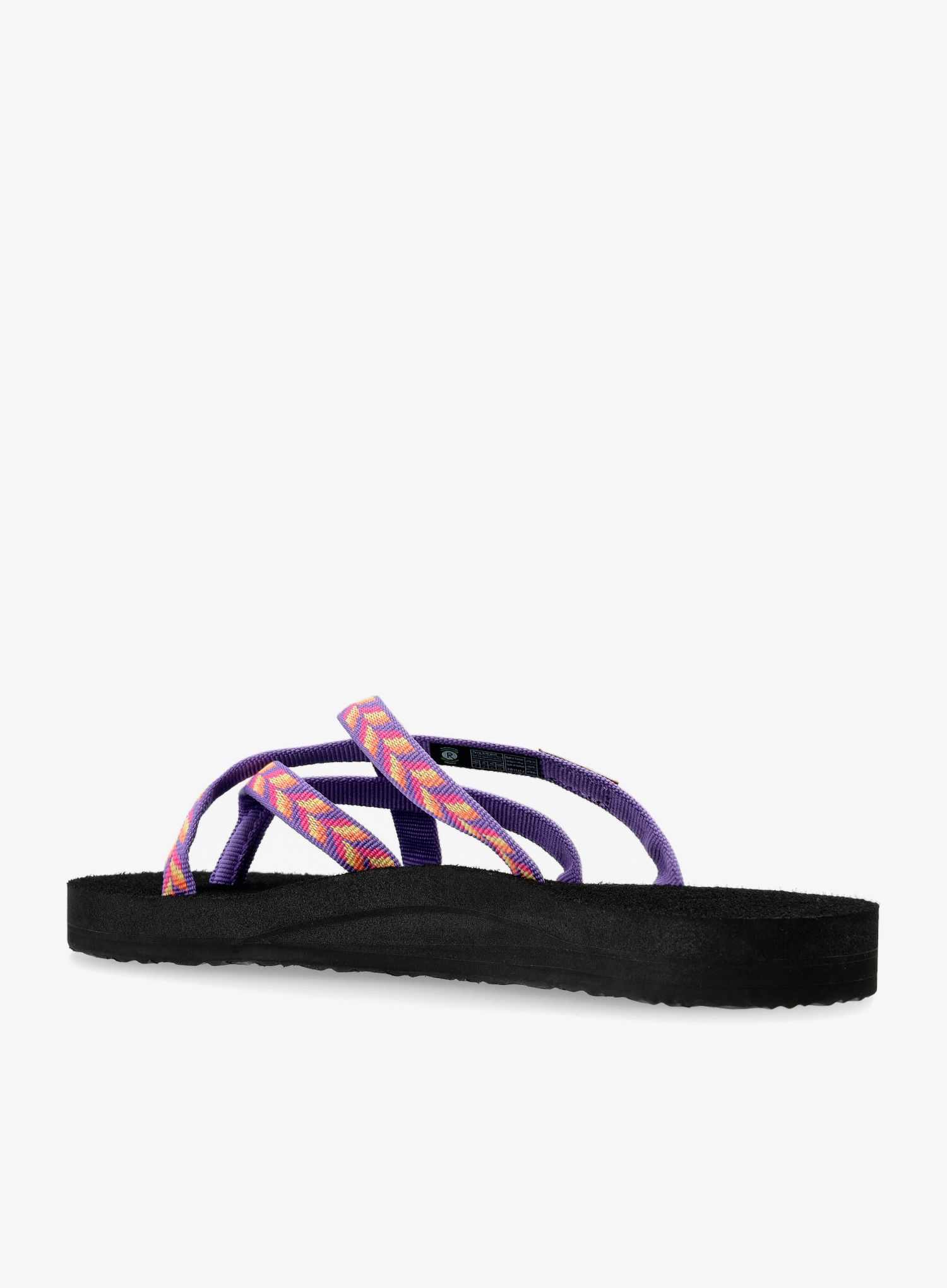 Ženske japonke Teva Olowahu - retro geometric pink