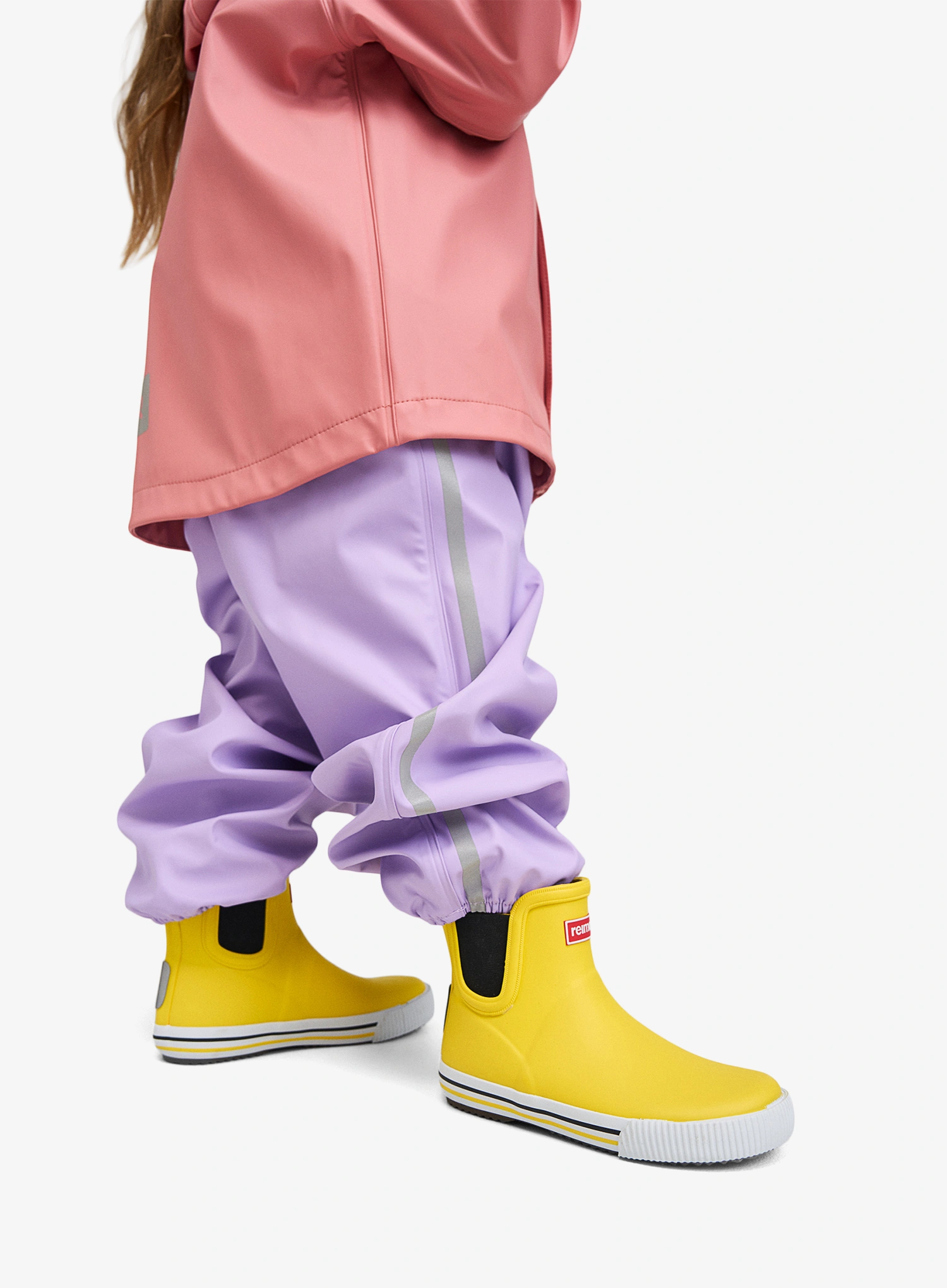 Otroški gumijasti škornji Reima Ankles - yellow