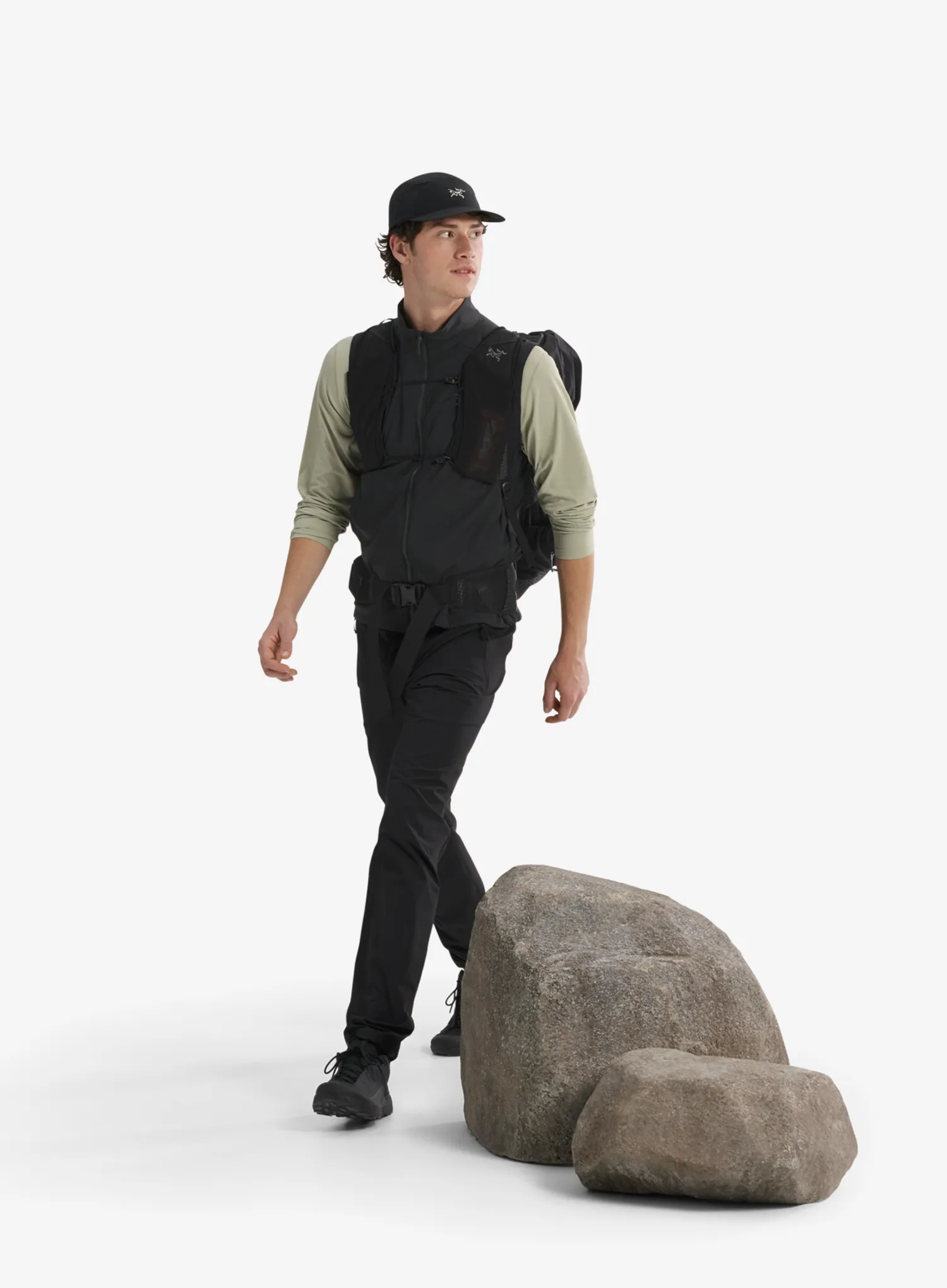 Brezrokavnik Arcteryx Atom Vest - black