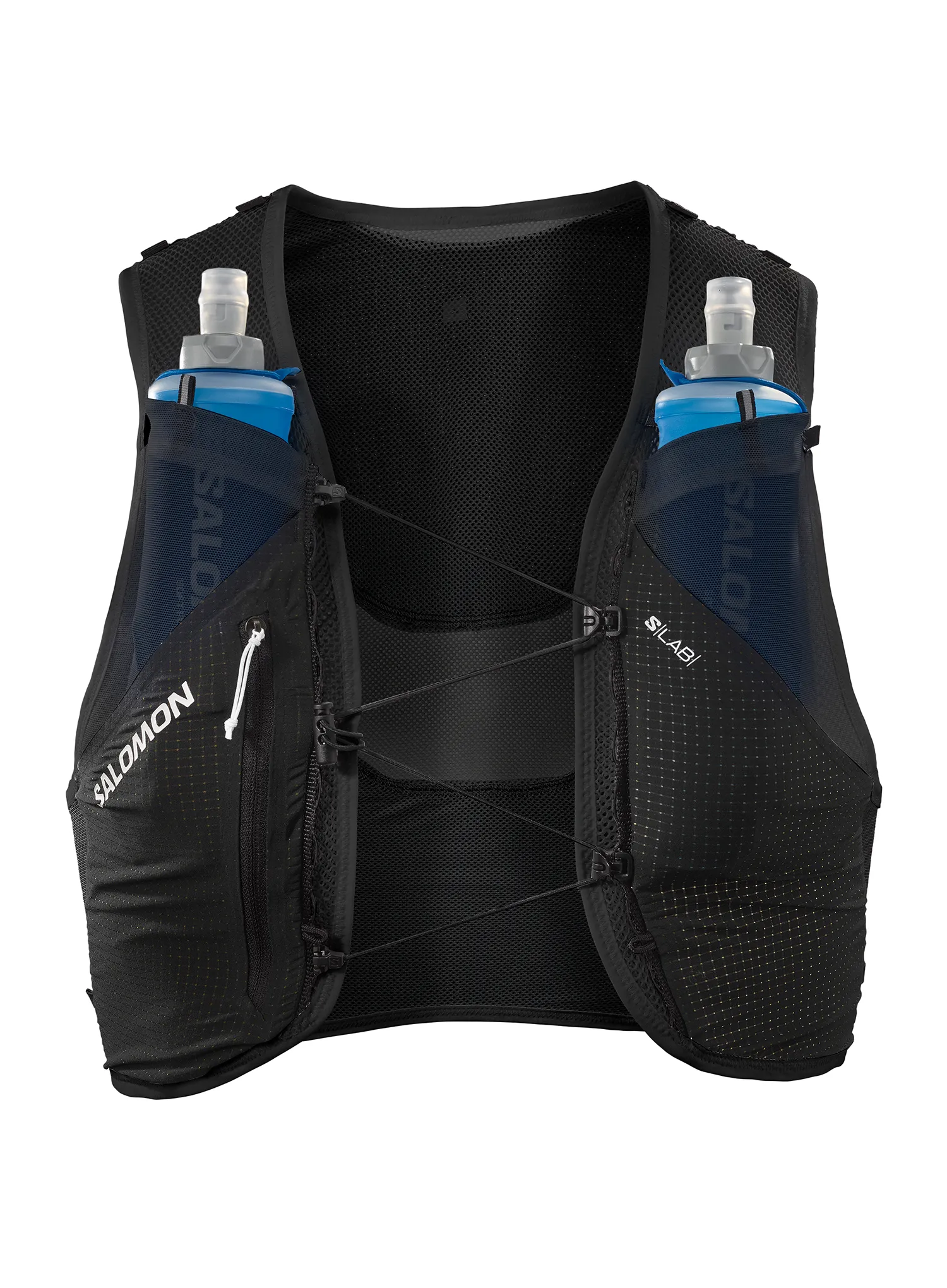 Tekaški brezrokavnik Salomon S/Lab Pulsar 3 Wih Flasks - black/white
