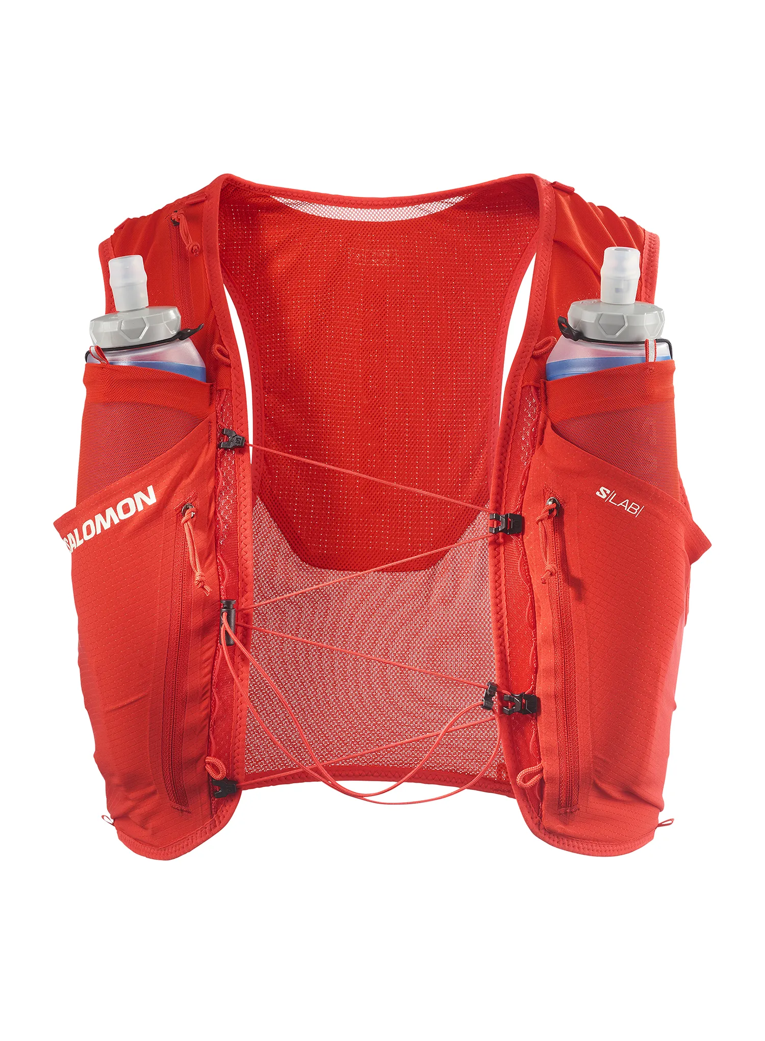 Tekaški brezrokavnik Salomon S/Lab Sense 6 Set - fiery red/black