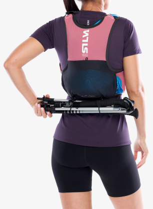 Tekaški brezrokavnik Silva Strive 5 Vest - rose