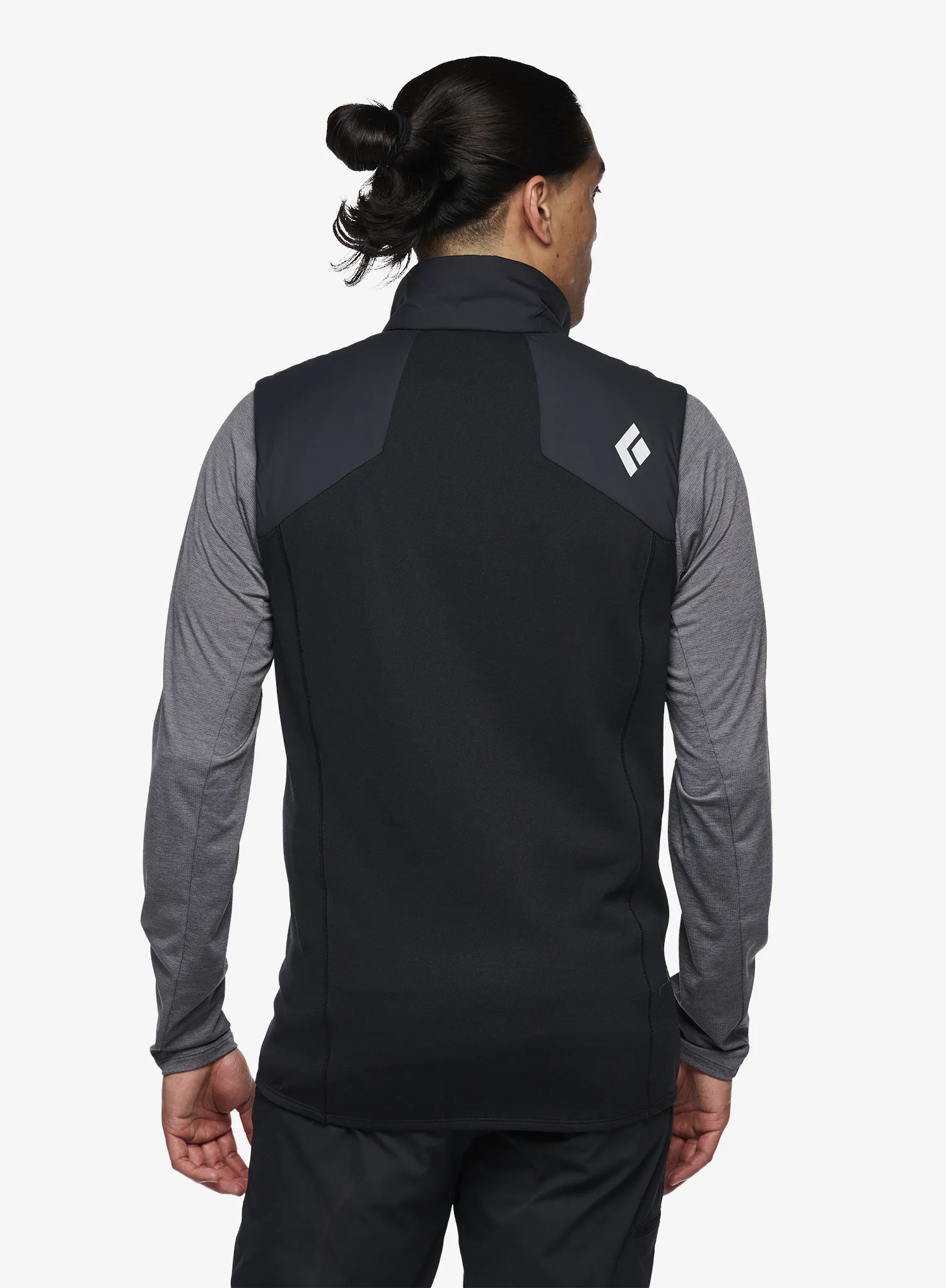 Brezrokavnik Black Diamond First Light Hybrid Vest - black/black