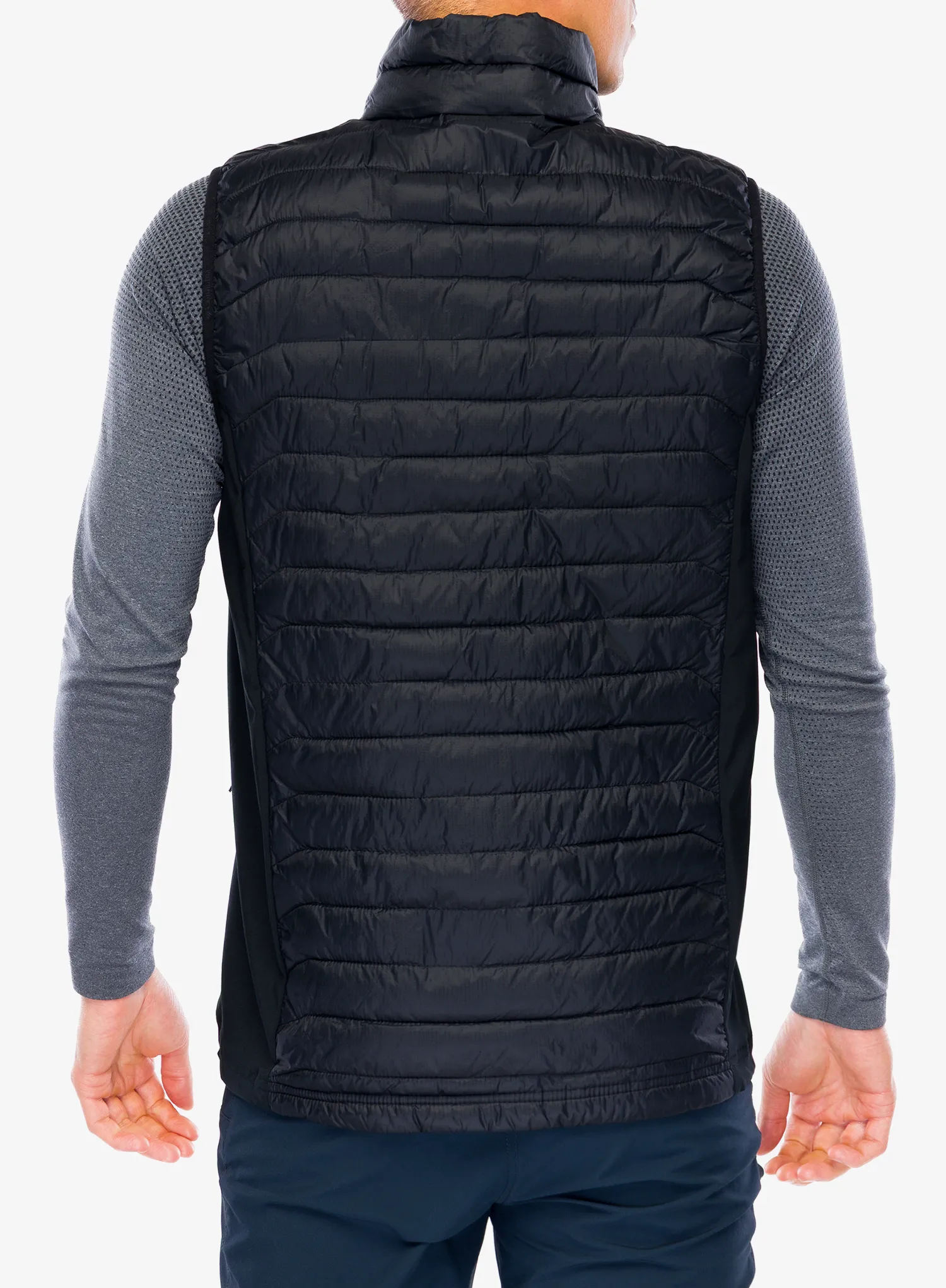 Brezrokavnik Columbia Powder Pass Hybrid Vest - black