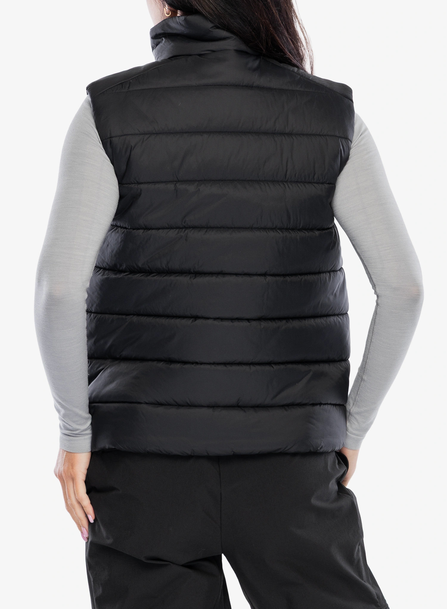 Ženski brezrokavnik adidas TERREX Multi Essentials CLIMAWARM Padded Vest - black