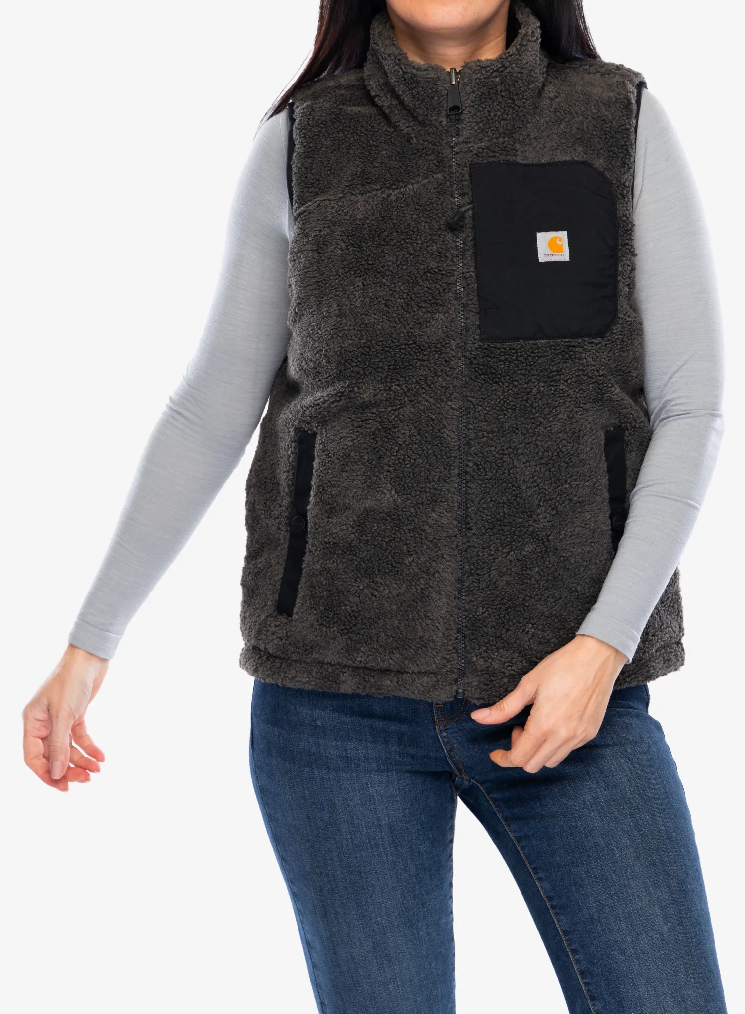 Ženski brezrokavnik Carhartt Relaxed Fit Montana Insulated Vest - black