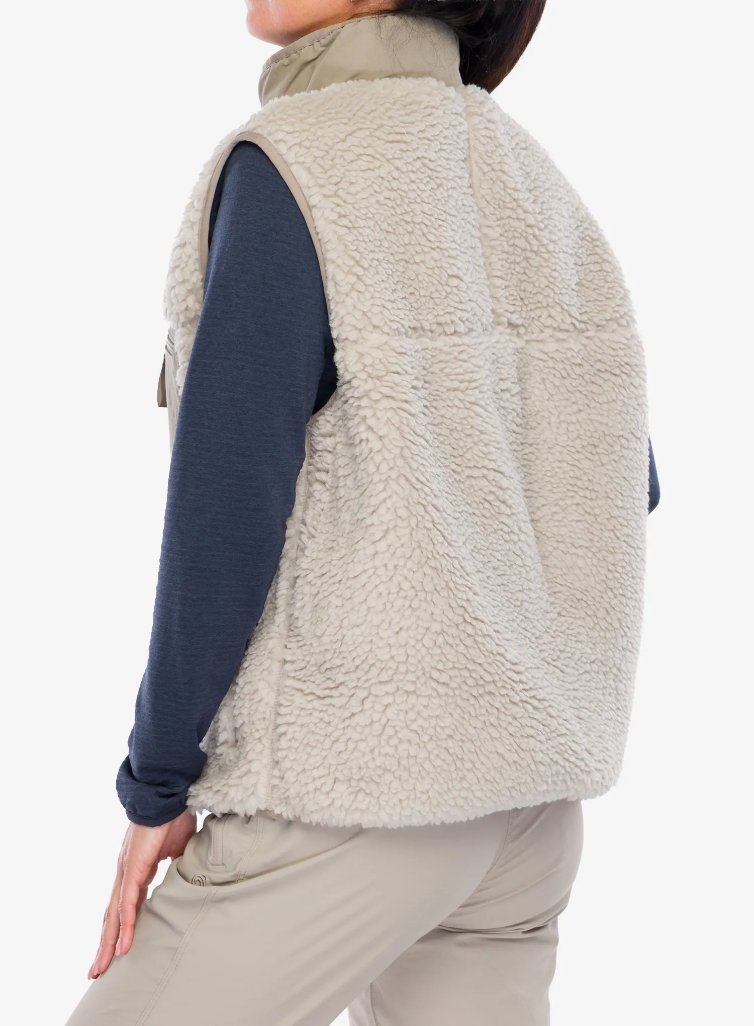 Ženski brezrokavnik Patagonia Classic Retro-X Vest - natural