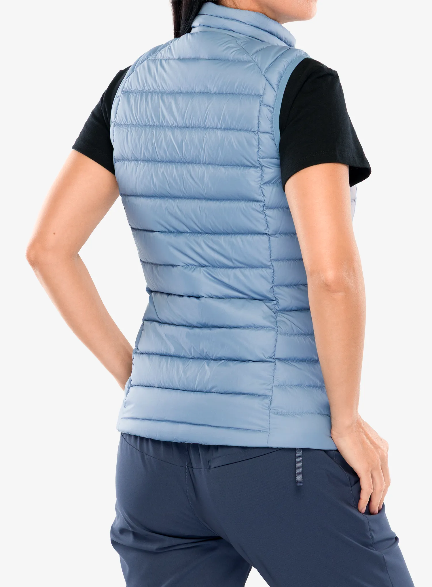 Ženski brezrokavnik Patagonia Down Sweater Vest - barnacle blue