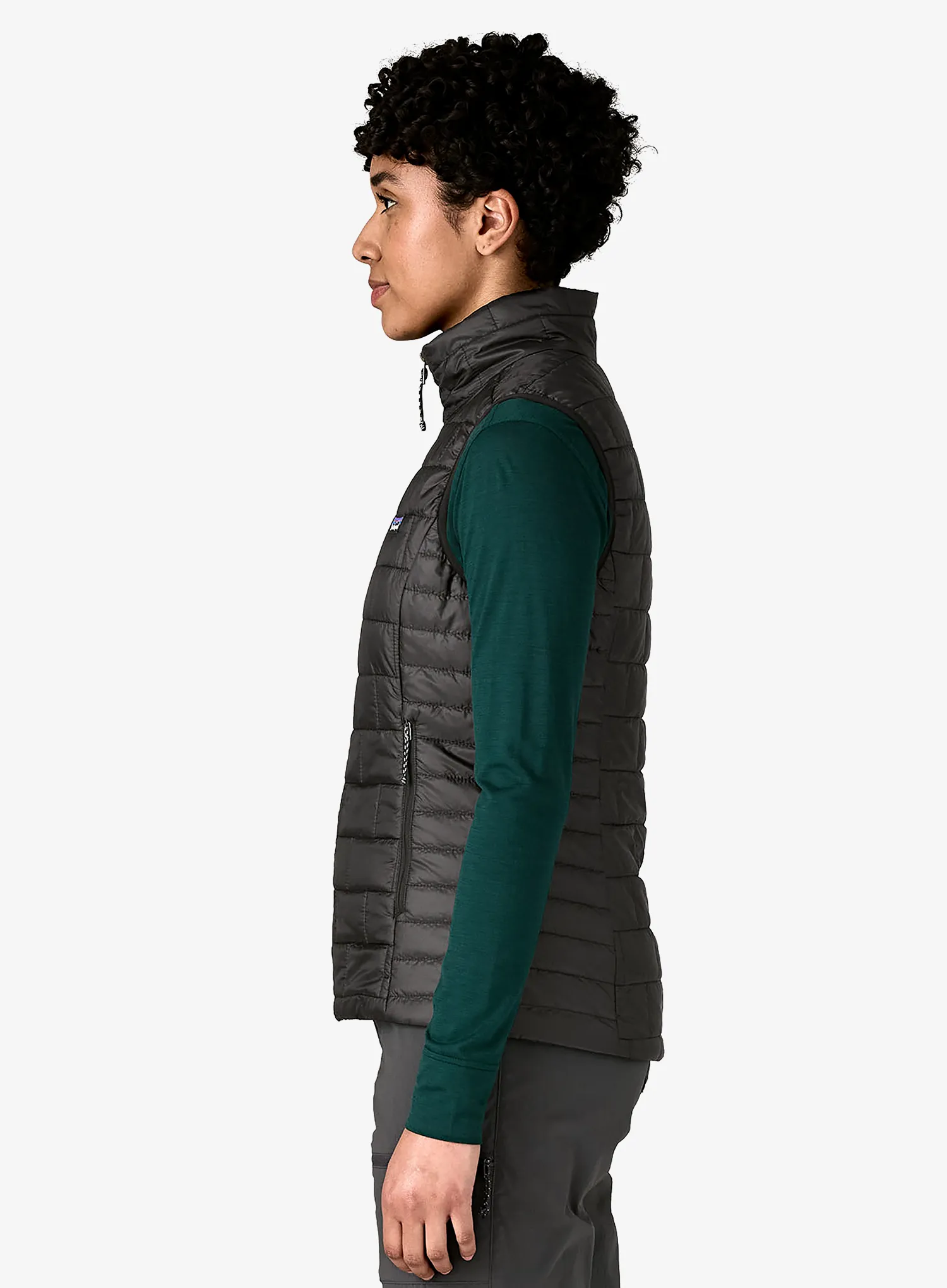 Ženski brezrokavnik Patagonia Nano Puff Vest - black