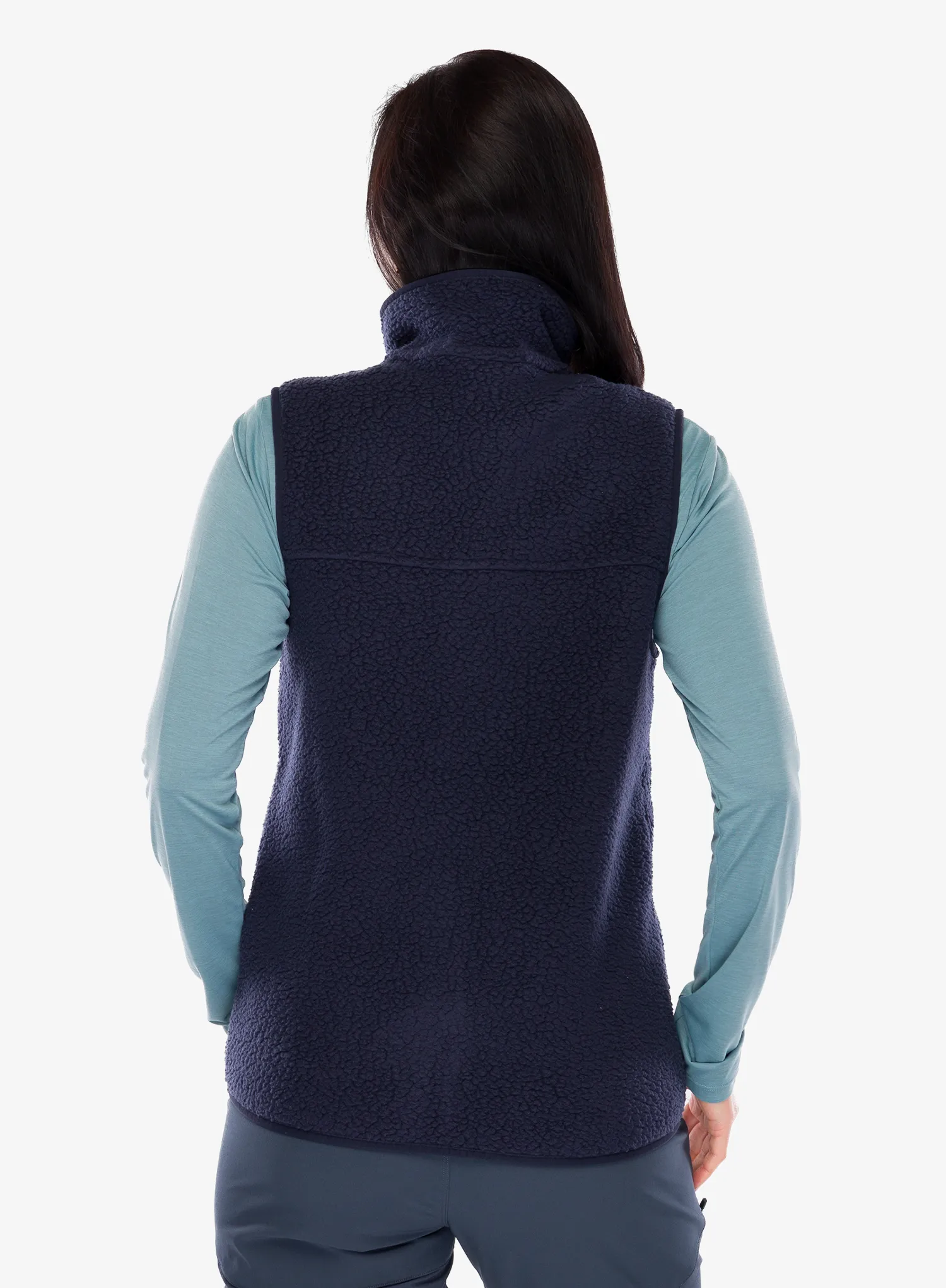 Ženski brezrokavnik Patagonia Retro Pile Vest - sunken blue