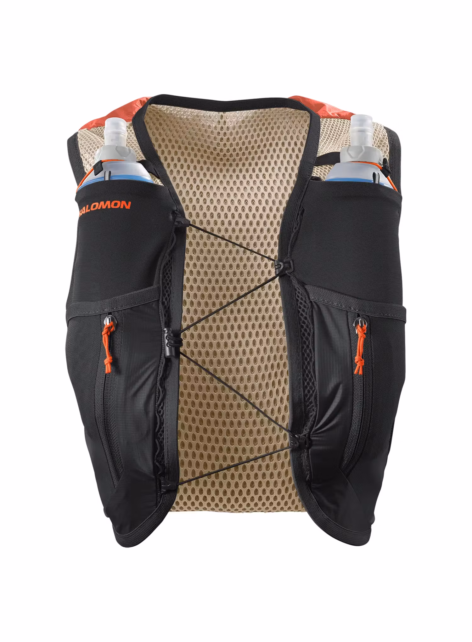 Ženski tekaški brezrokavnik Salomon Active Skin 12 Set - emerglow/black