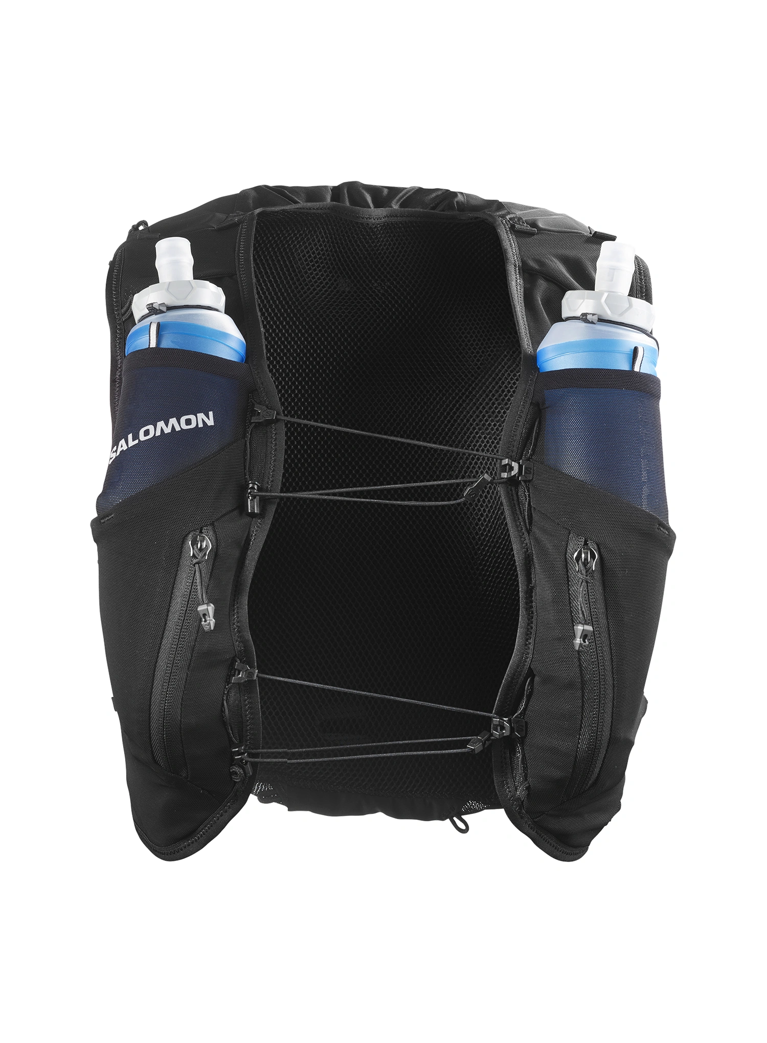 Ženski tekaški brezrokavnik Salomon Adv Skin 12 Set - black/asphalt