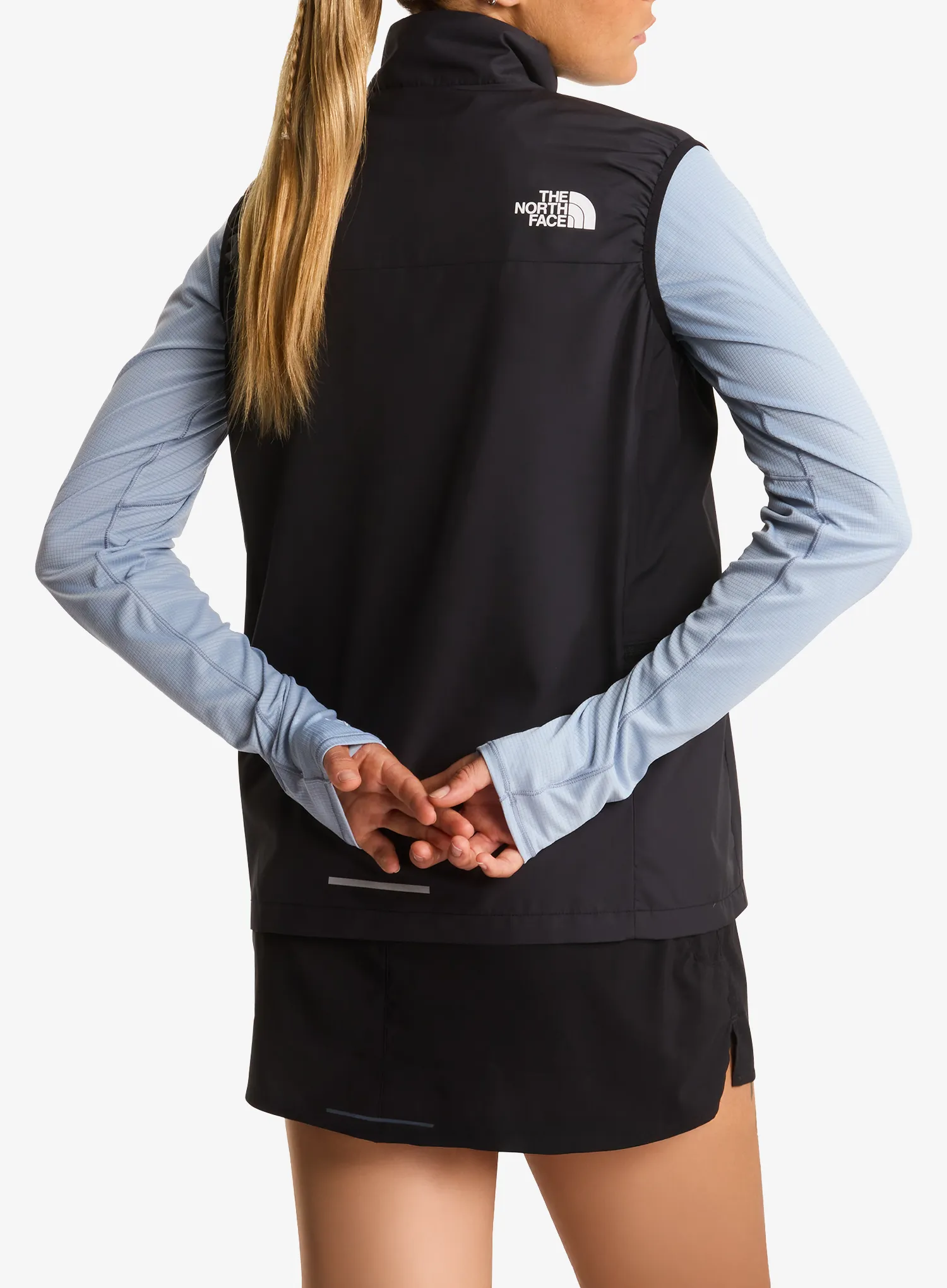 Ženski tekaški brezrokavnik The North Face Fontanales Wind Vest - tnf black
