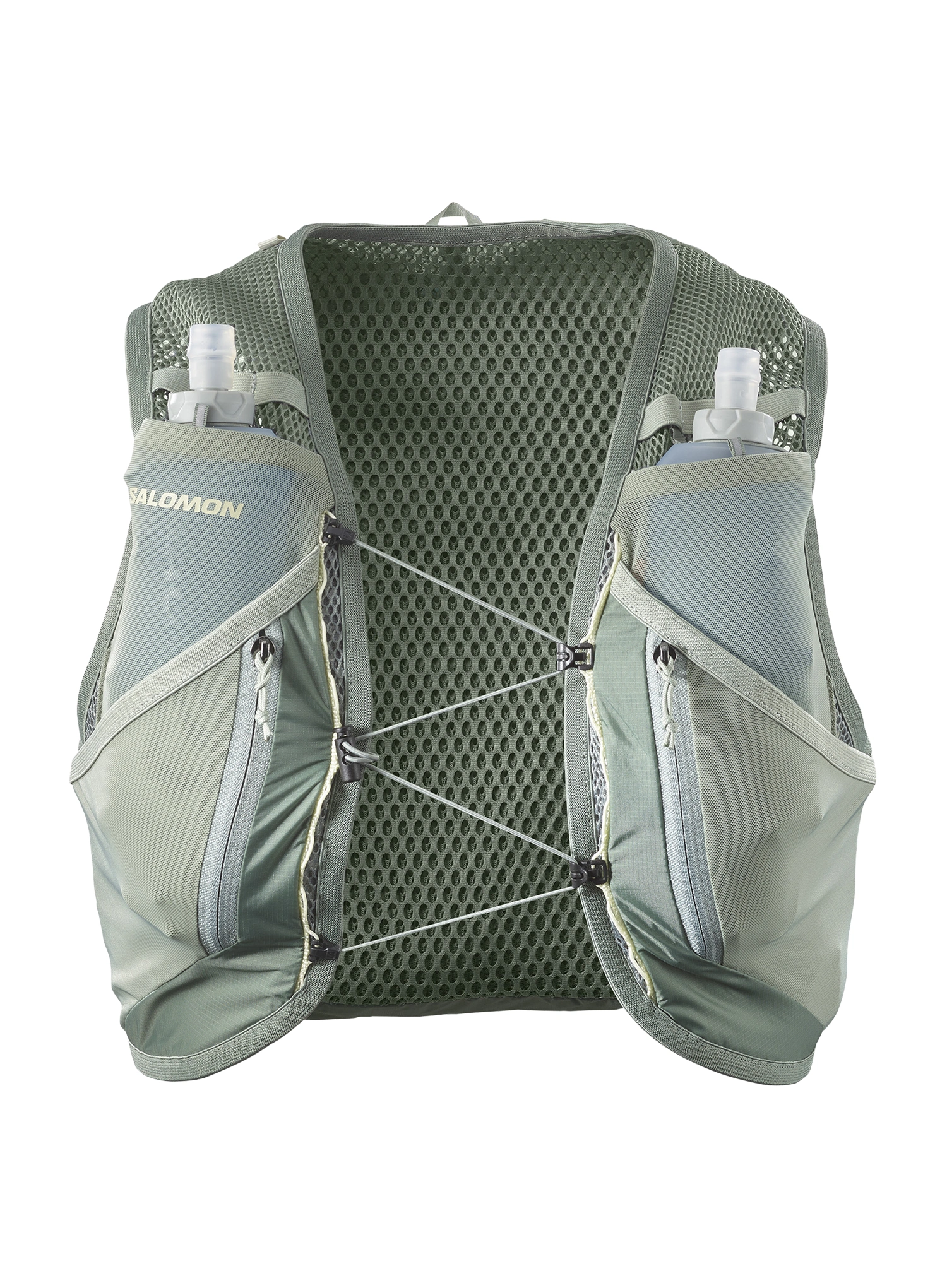 Tekaški brezrokavnik Salomon Active Skin 12 Set - laurel wreath/lily pad/aloe