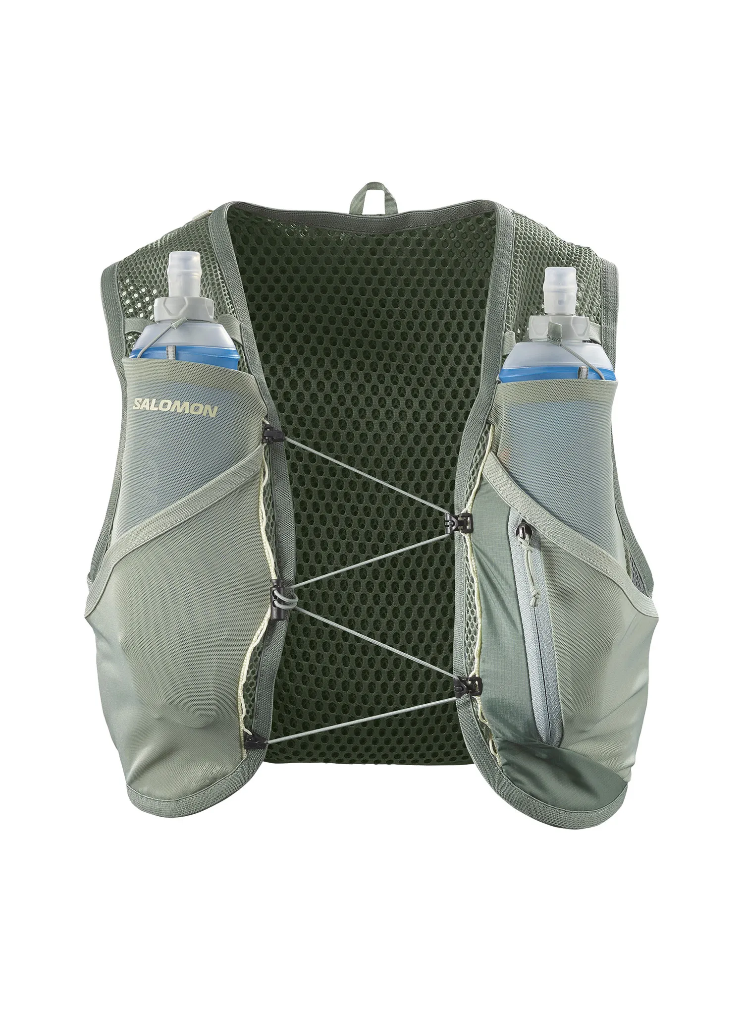 Tekaški brezrokavnik Salomon Active Skin 8 Set - laurel wreath/lily