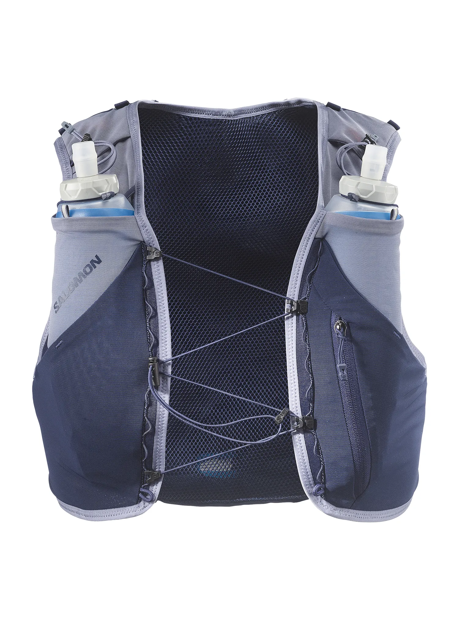 Tekaški brezrokavnik Salomon Adv Skin 5 Gradient Set - maritime blue/grisaille