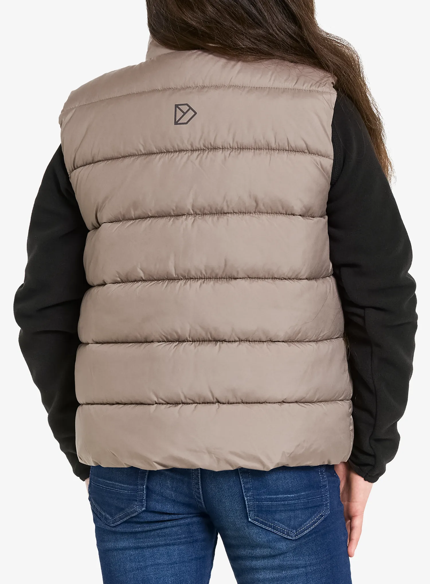 Otroški telovnik Didriksons Kilo Vest 2 - ash brown