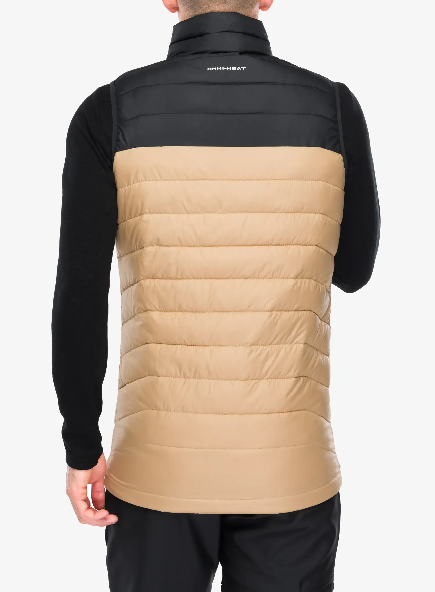 Podložen brezrokavnik Columbia Powder Lite II Vest - canoe/black