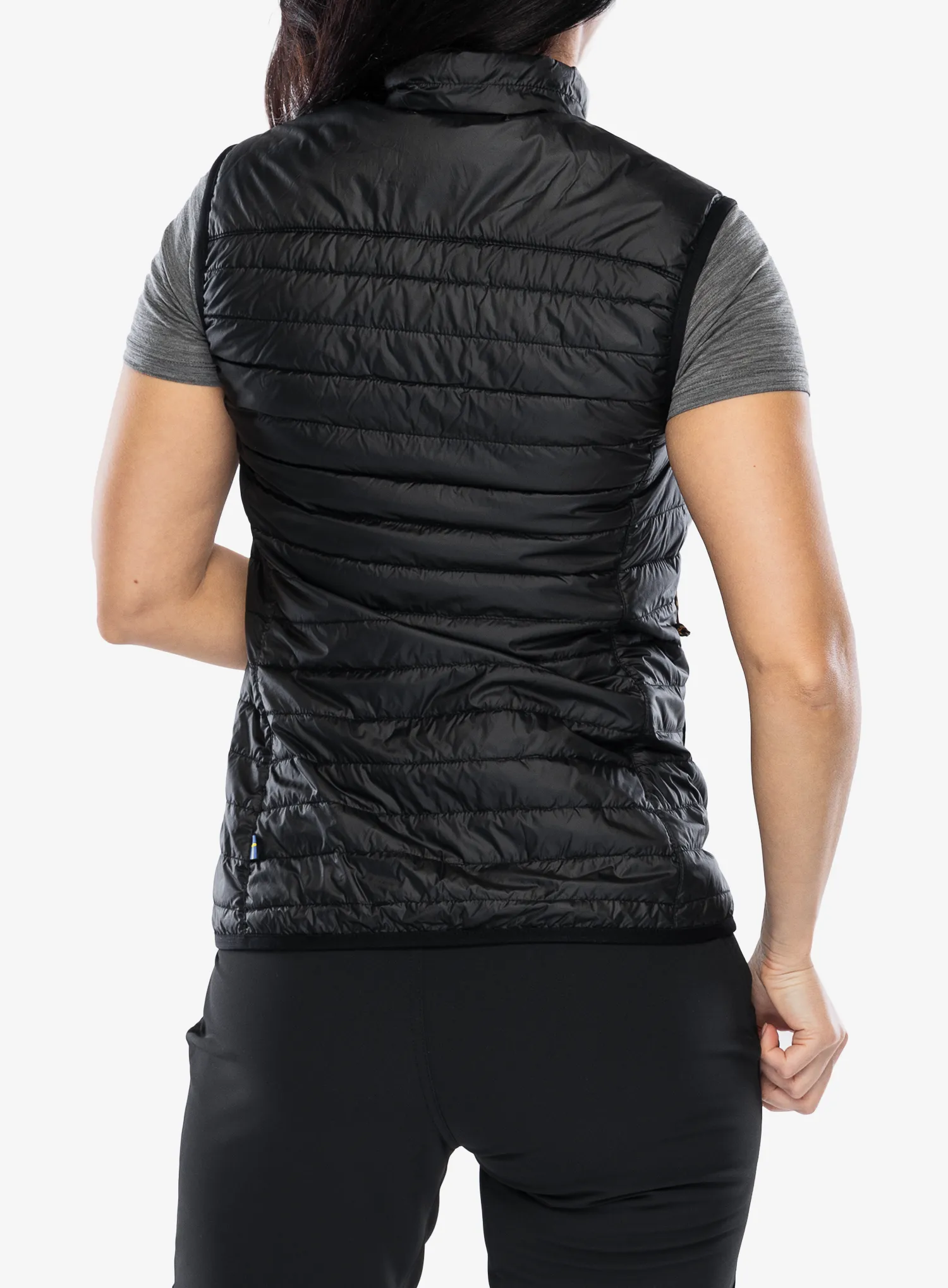 Ženski brezrokavnik Fjallraven Abisko Padded Vest - black