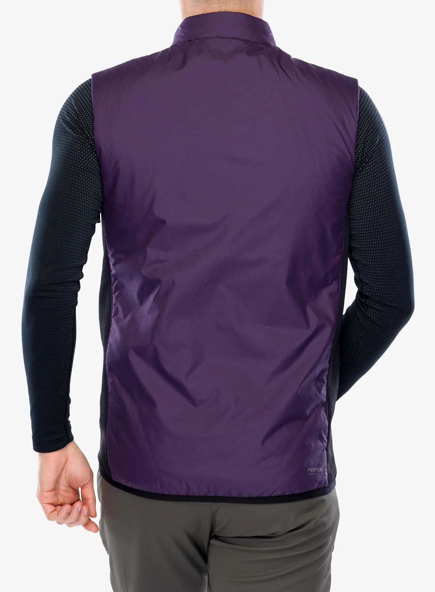Podložen brezrokavnik Mons Royale Arete Wool Insulation Vest - indigo/cedar