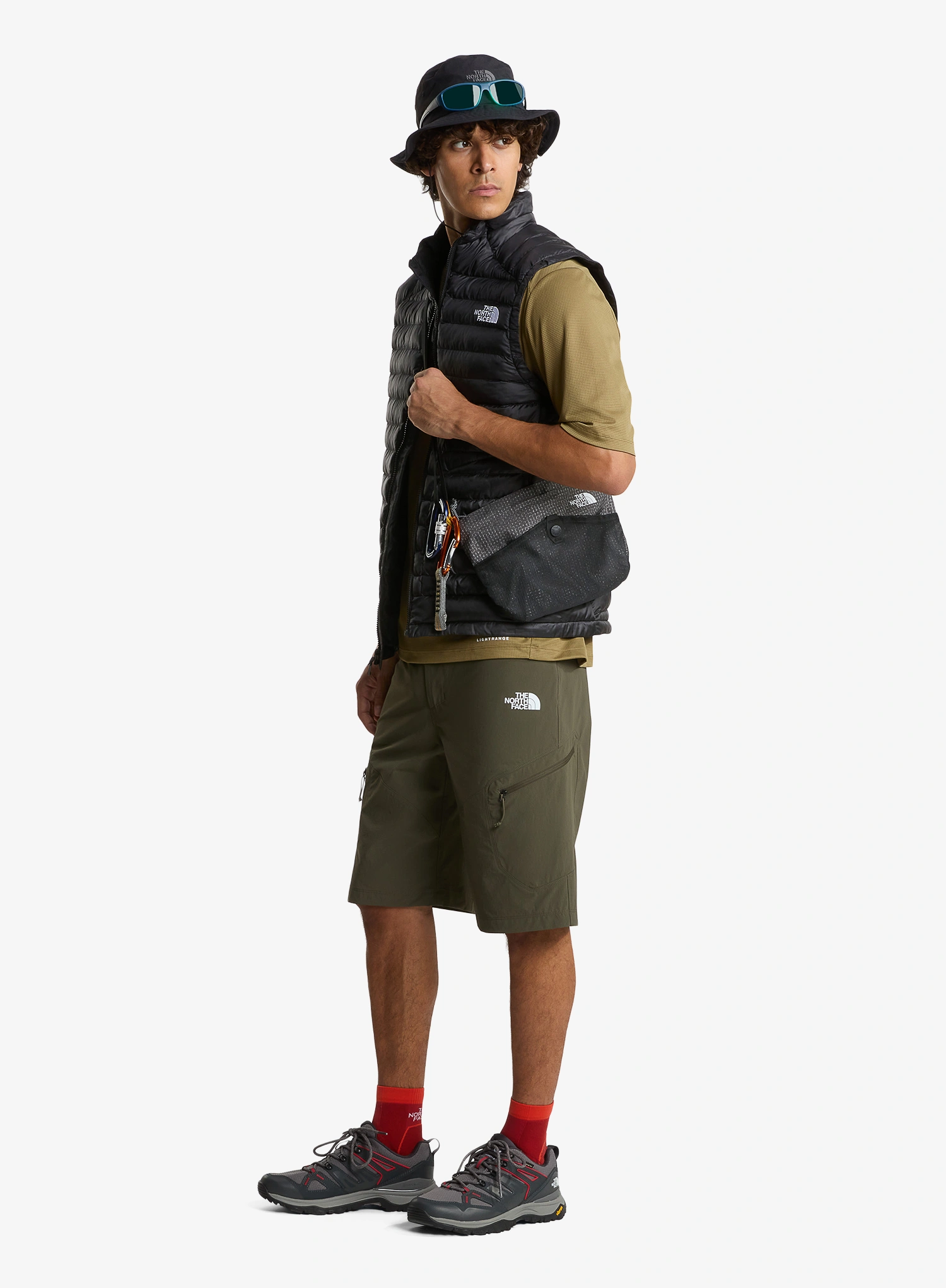 Podložen brezrokavnik The North Face Huila Synth Vest - tnf black