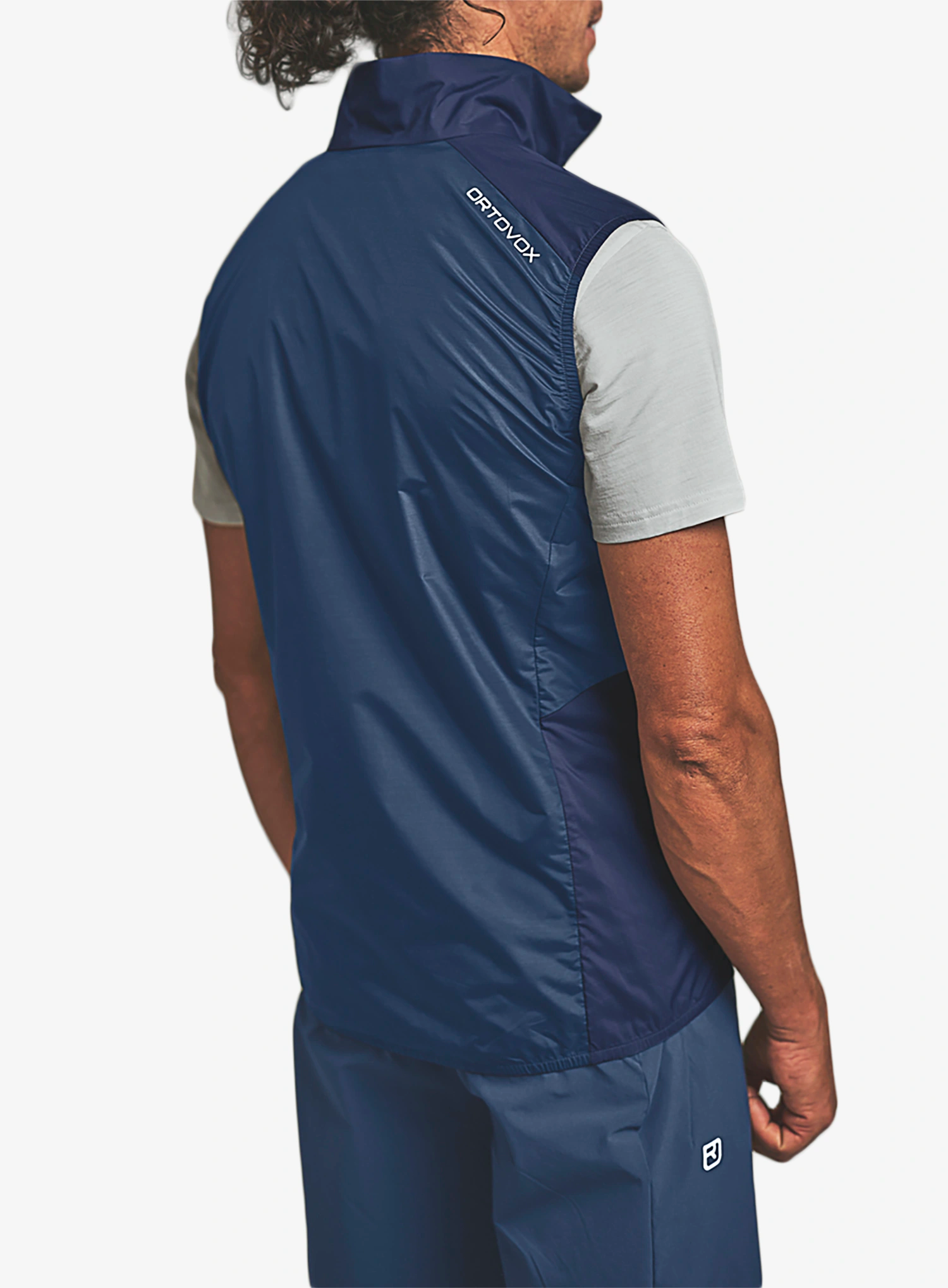 Brezrokavnik Ortovox Trace Windbreaker Vest - blue nunatak