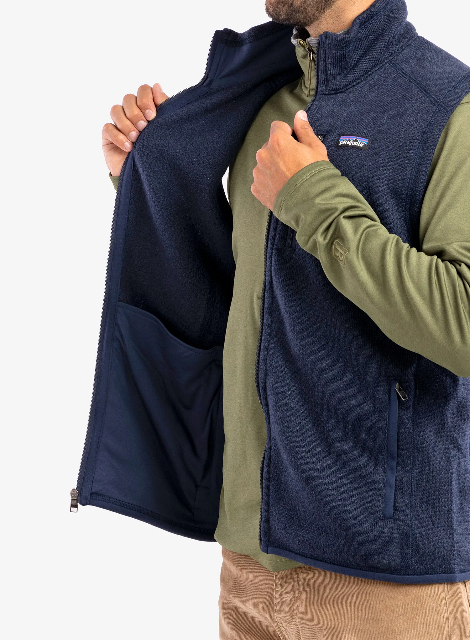 Moški brezrokavnik Patagonia Better Sweater Vest - new navy