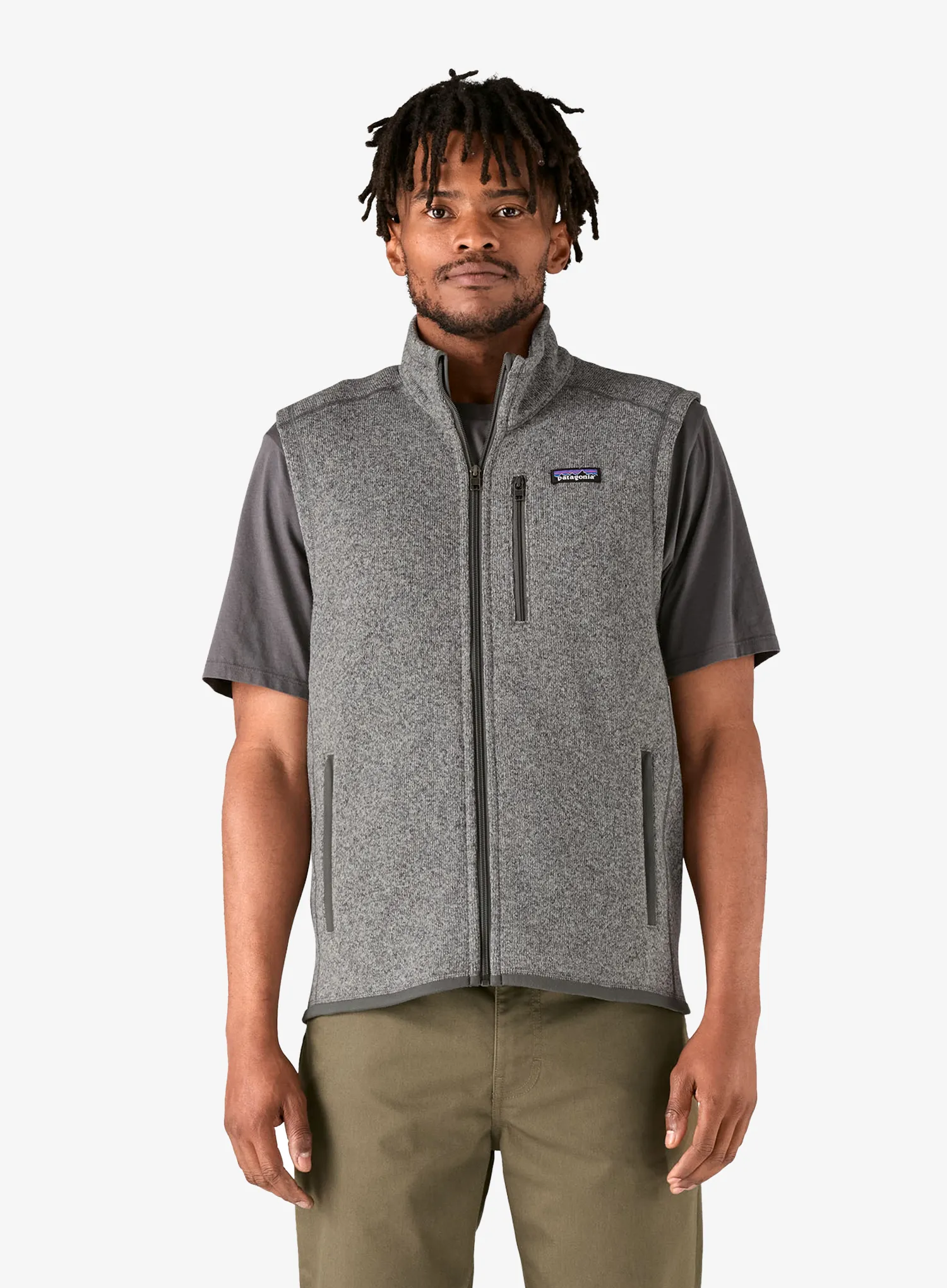 Moški brezrokavnik Patagonia Better Sweater Vest - stonewash