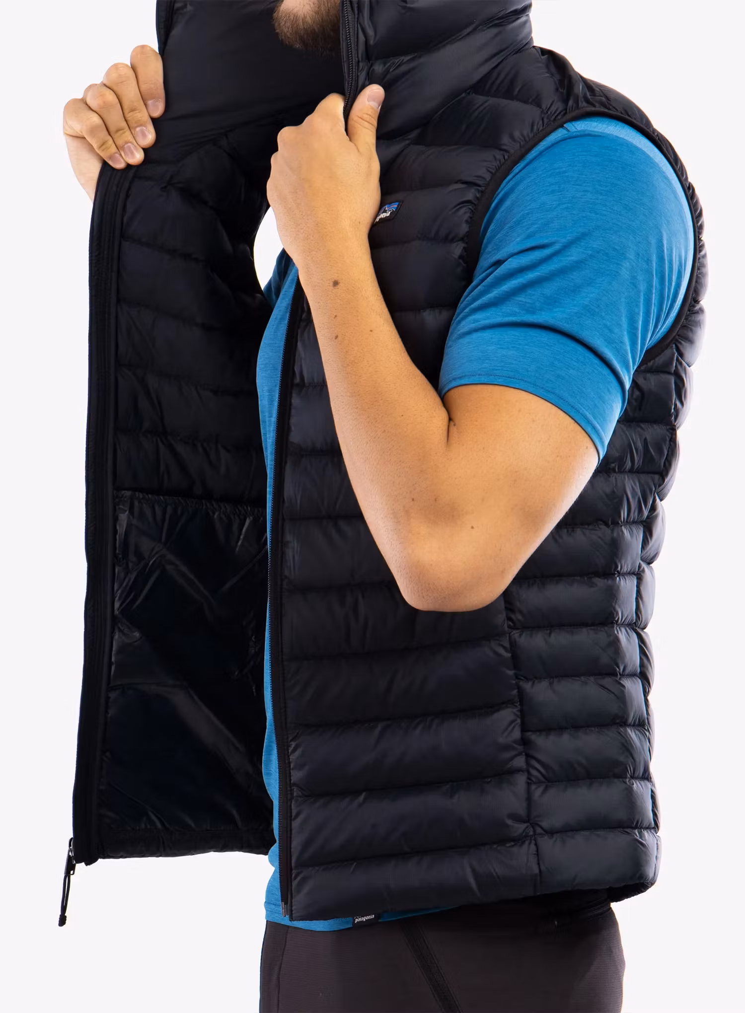 Moški brezrokavnik Patagonia Down Sweater Vest - black