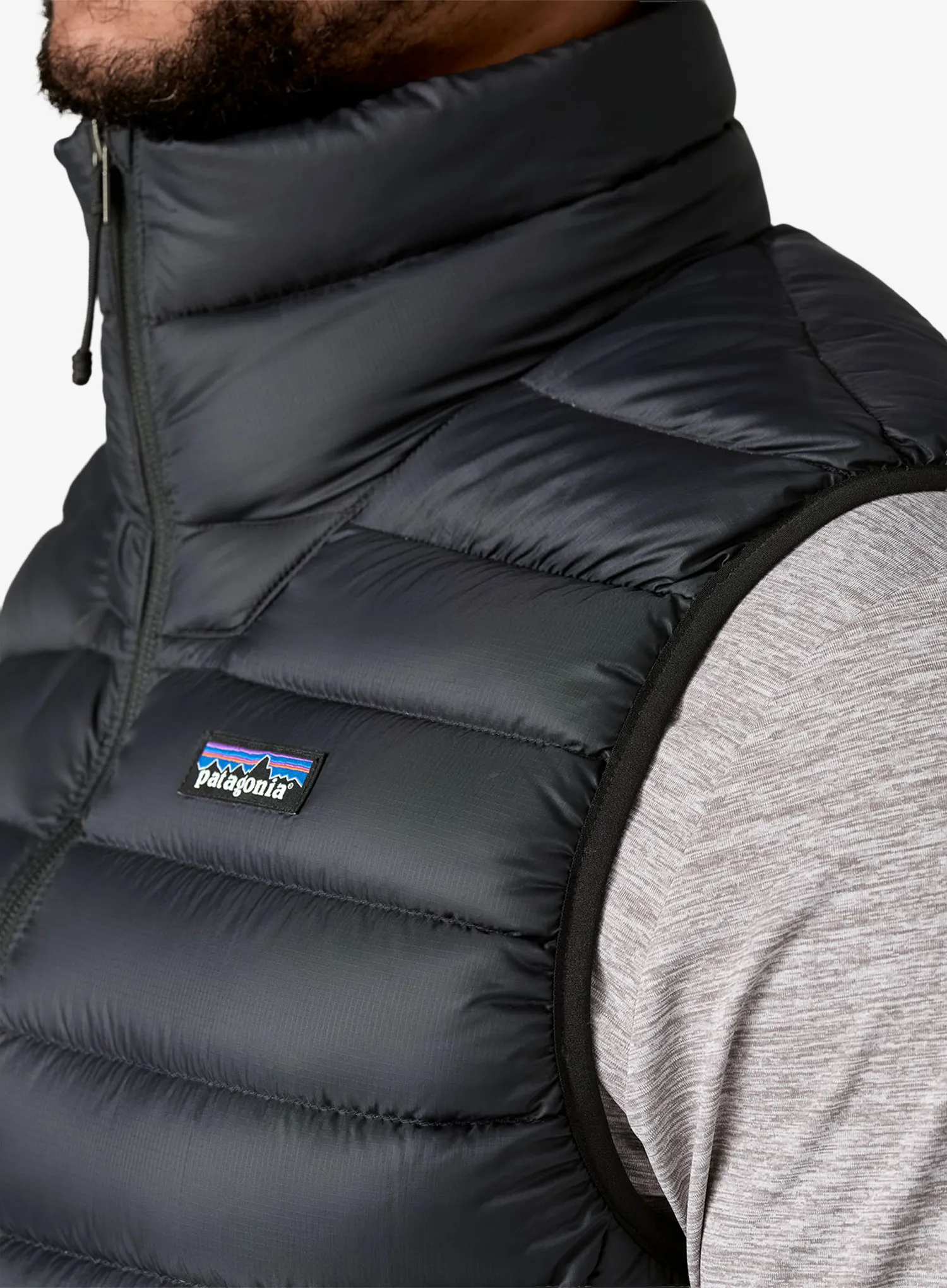 Moški brezrokavnik Patagonia Down Sweater Vest - black