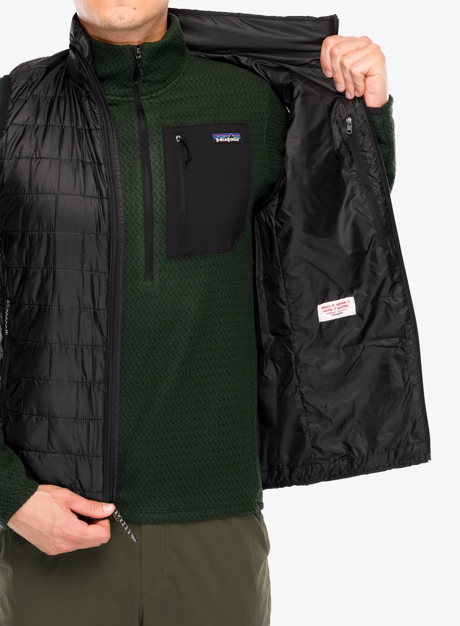 Brezrokavnik Patagonia Nano Puff Vest - black