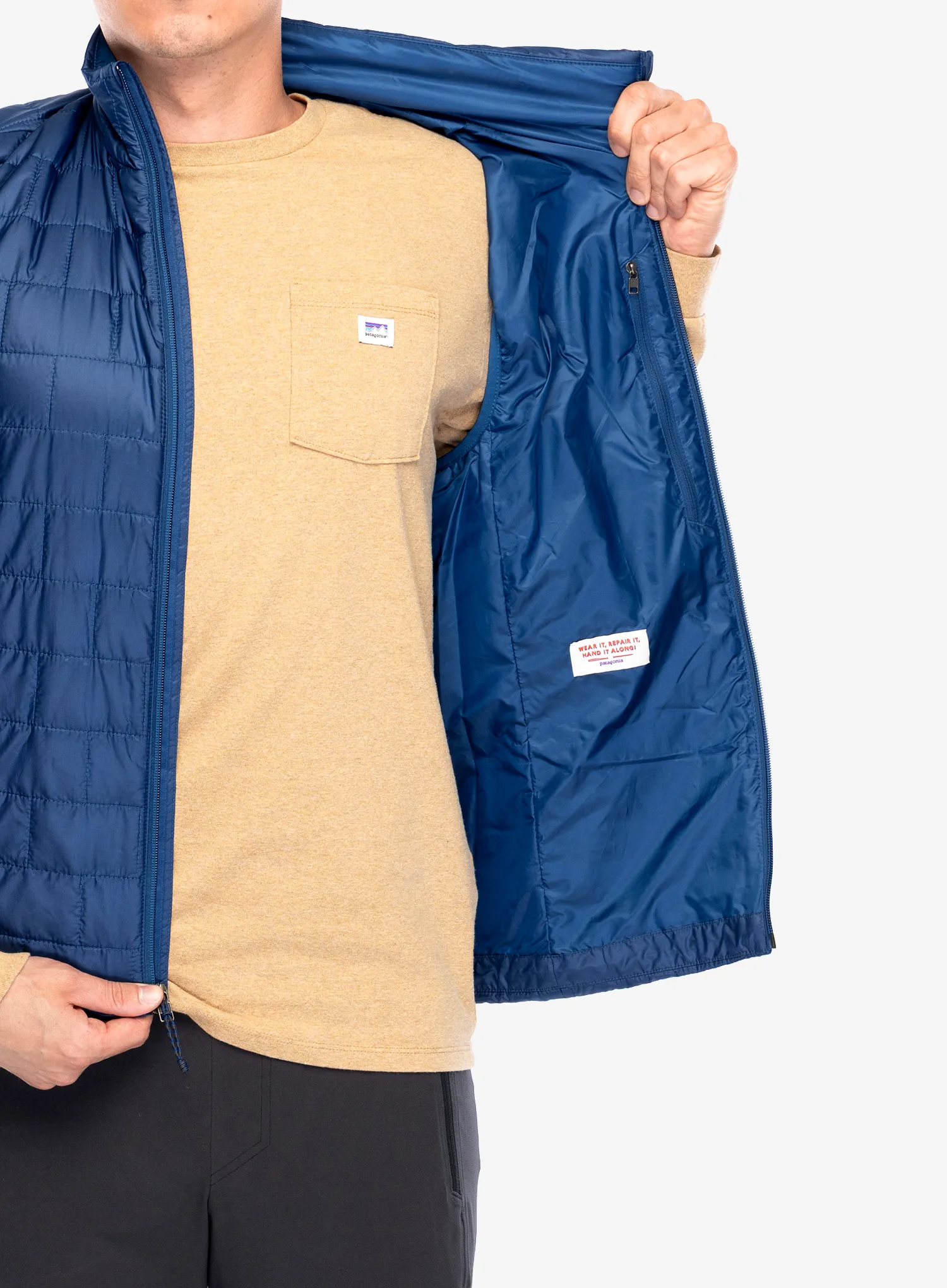 Brezrokavnik Patagonia Nano Puff Vest - clement blue