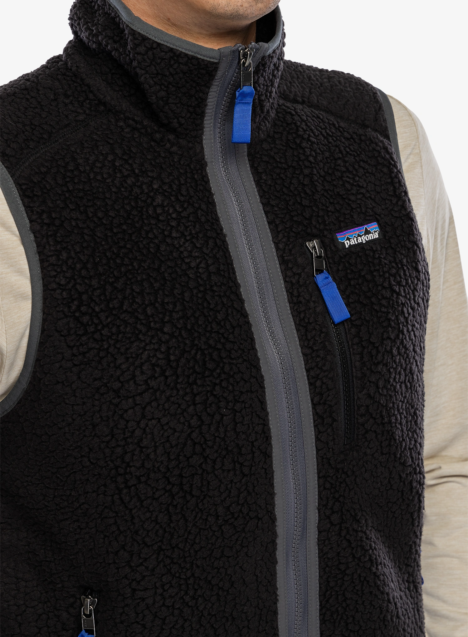 Brezrokavnik Patagonia Retro Pile Vest - black/forge grey