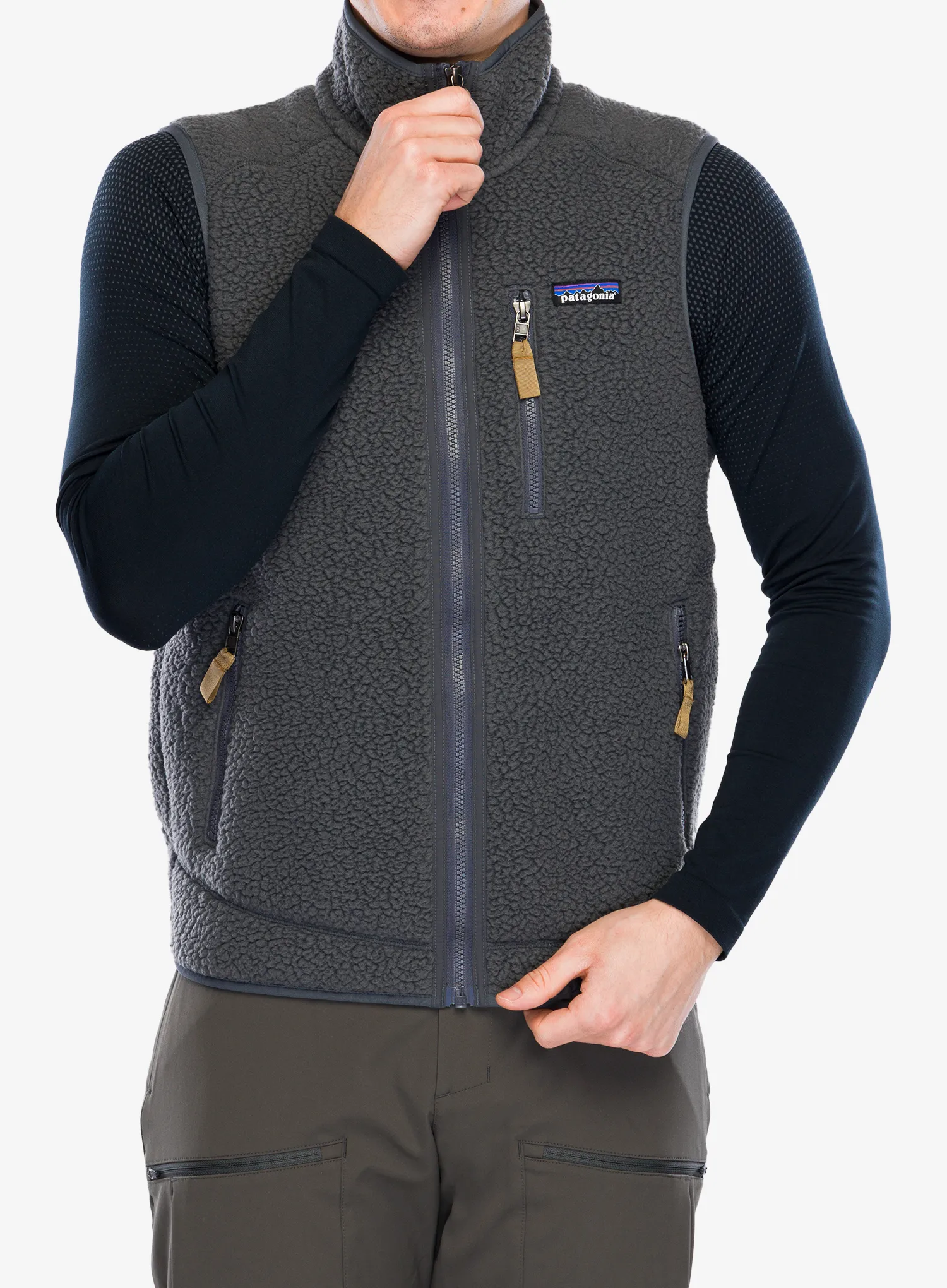 Brezrokavnik Patagonia Retro Pile Vest - forge grey