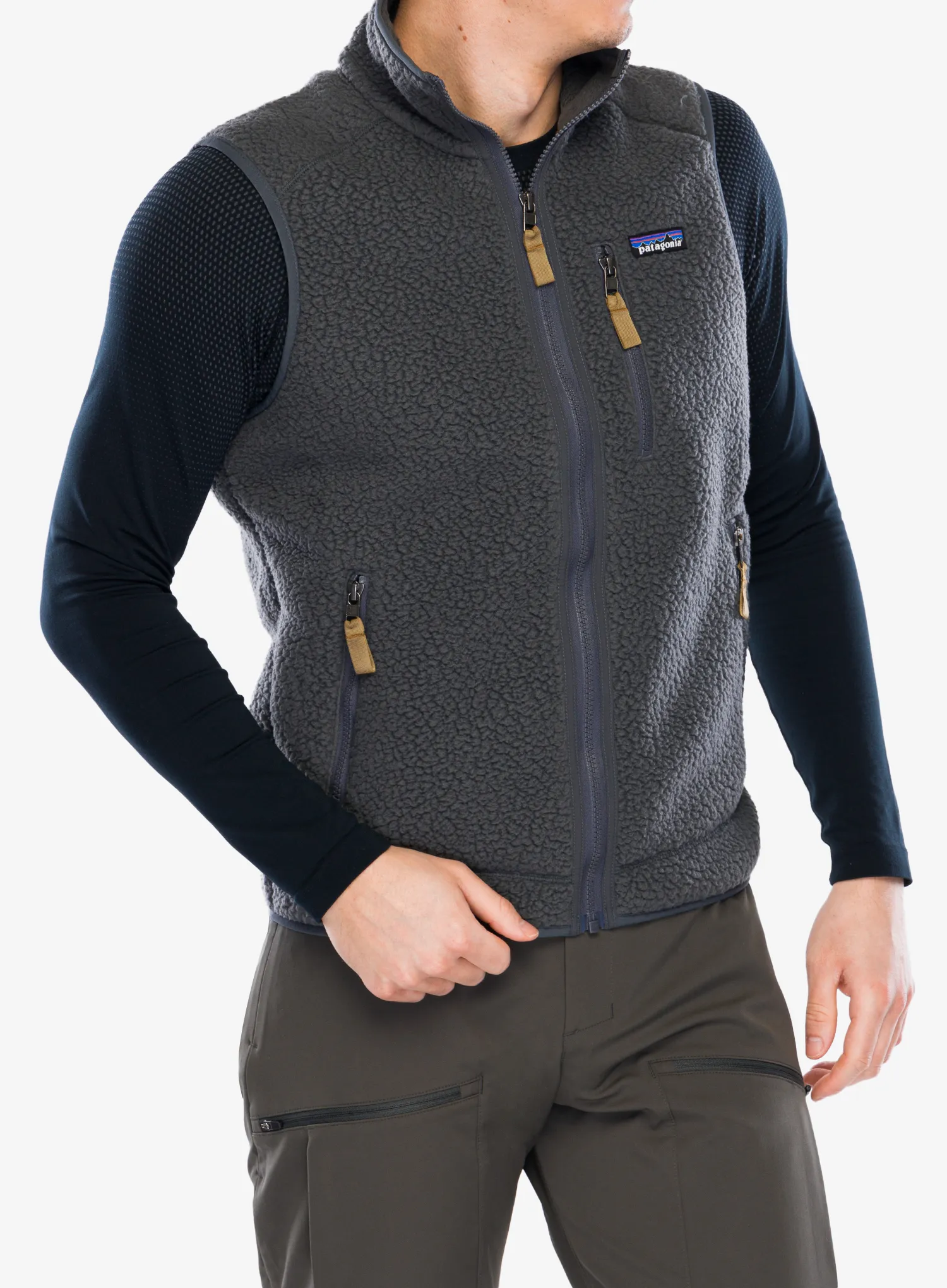 Brezrokavnik Patagonia Retro Pile Vest - forge grey