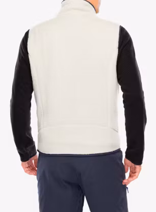 Brezrokavnik Patagonia Retro Pile Vest - pelican/smolder blue