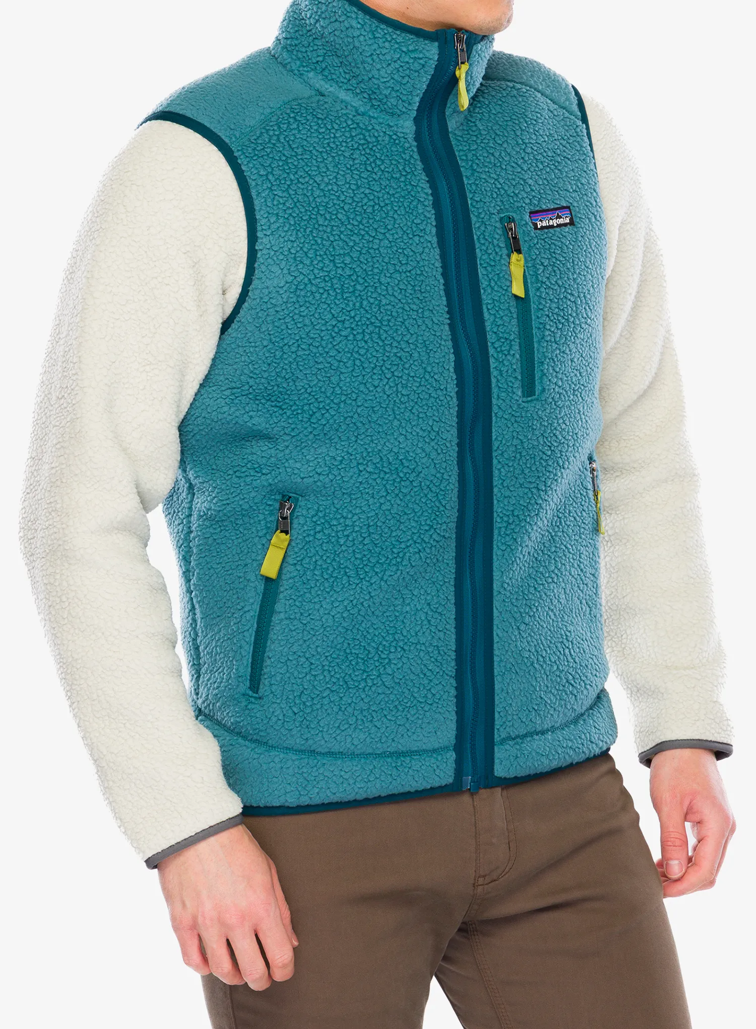 Brezrokavnik Patagonia Retro Pile Vest - wetland blue