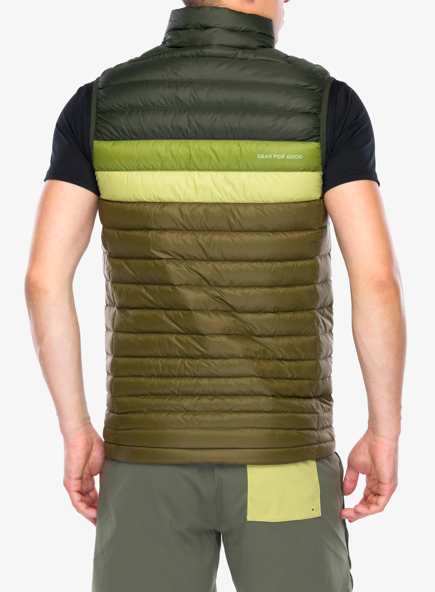 Puhasti brezrokavnik Cotopaxi Fuego Down Vest - woods/live oak