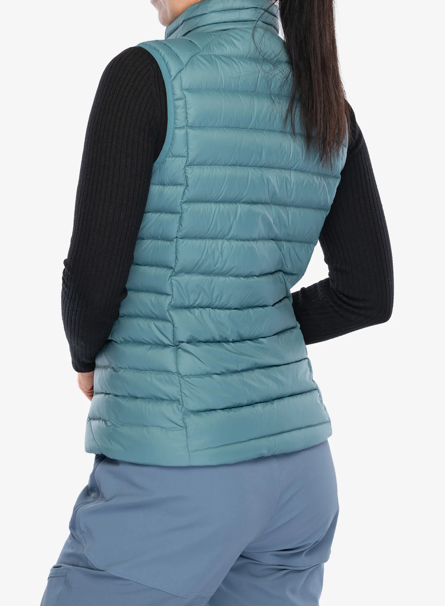 Ženski brezrokavnik Patagonia Down Sweater Vest - wetland blue